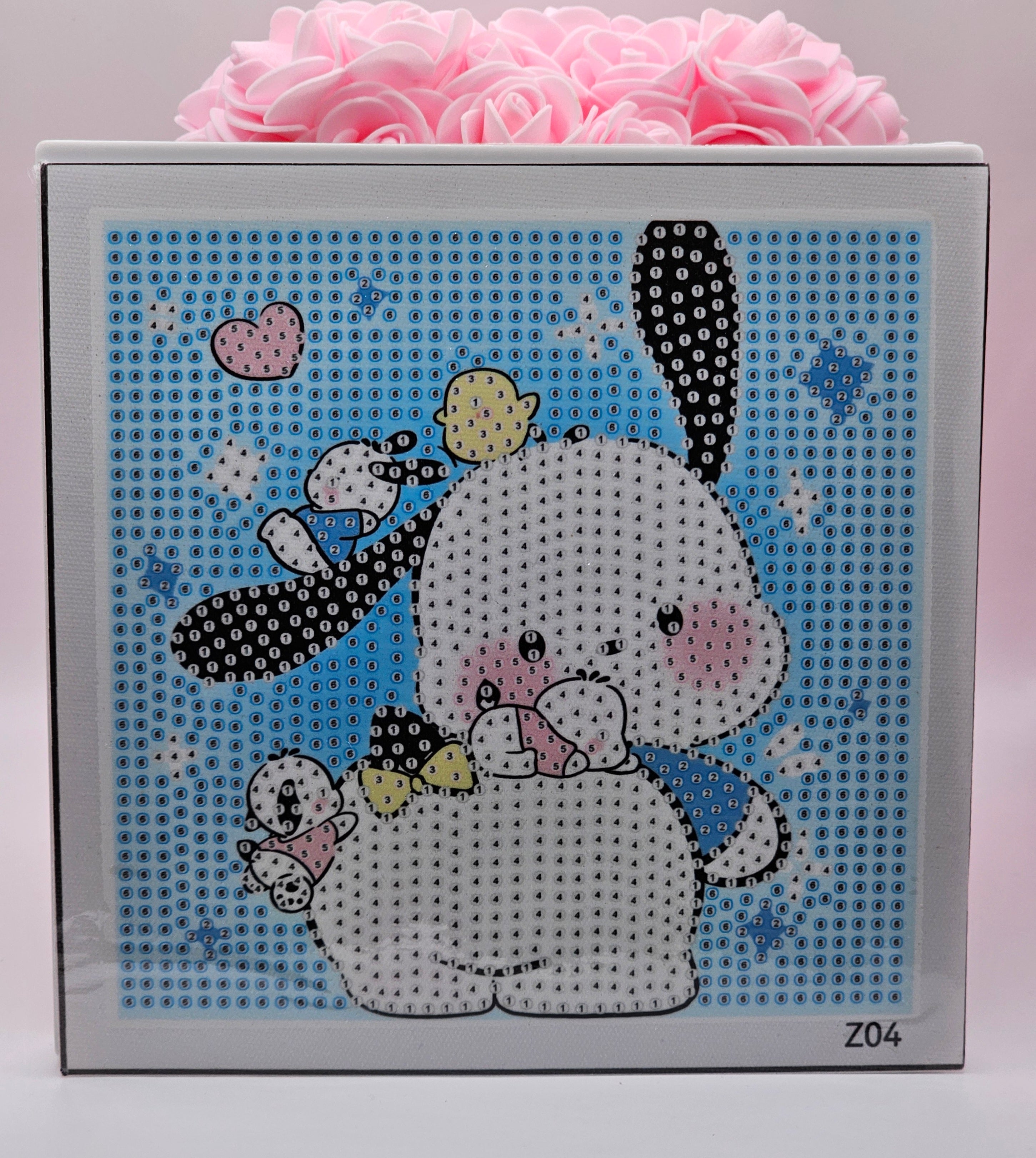 Pochacco Diamond Painting Kit (15x15cm)