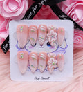 Petal Whisper 10pc Press-On Nail Set - Small