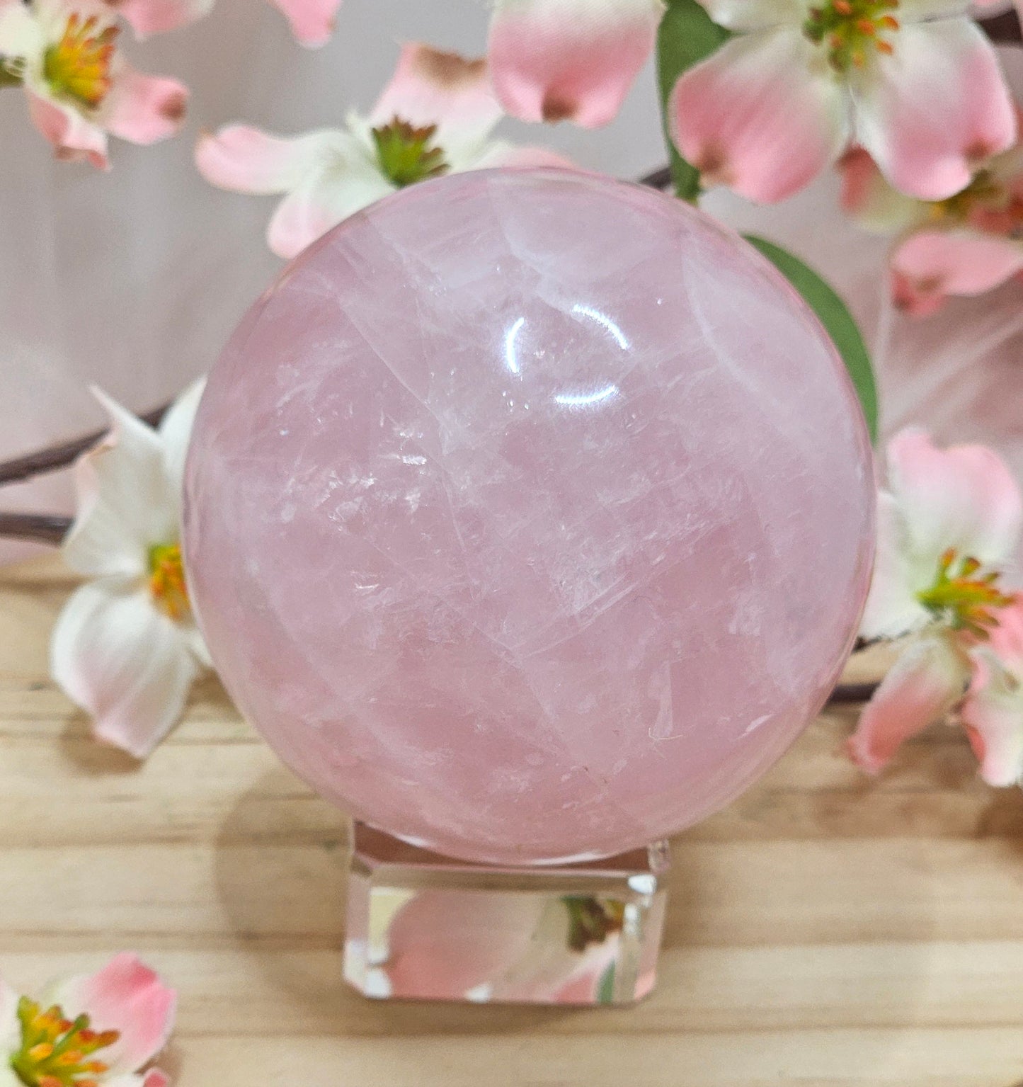 Rose Quartz Sphere
