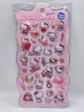Hello Kitty 3D Puffy Sticker Sheet - 35+Designs