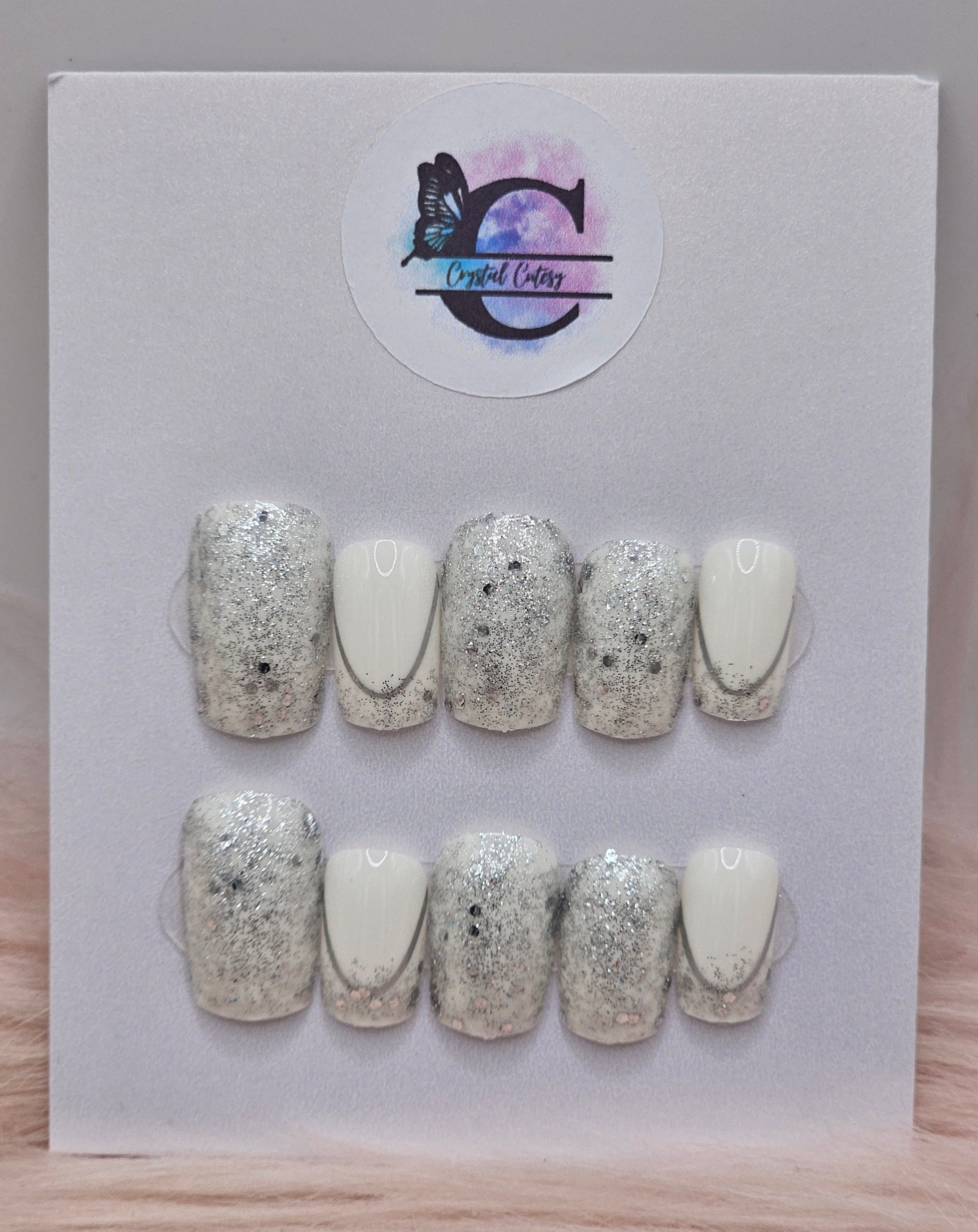 Diamond Dust 24pc Nail Set