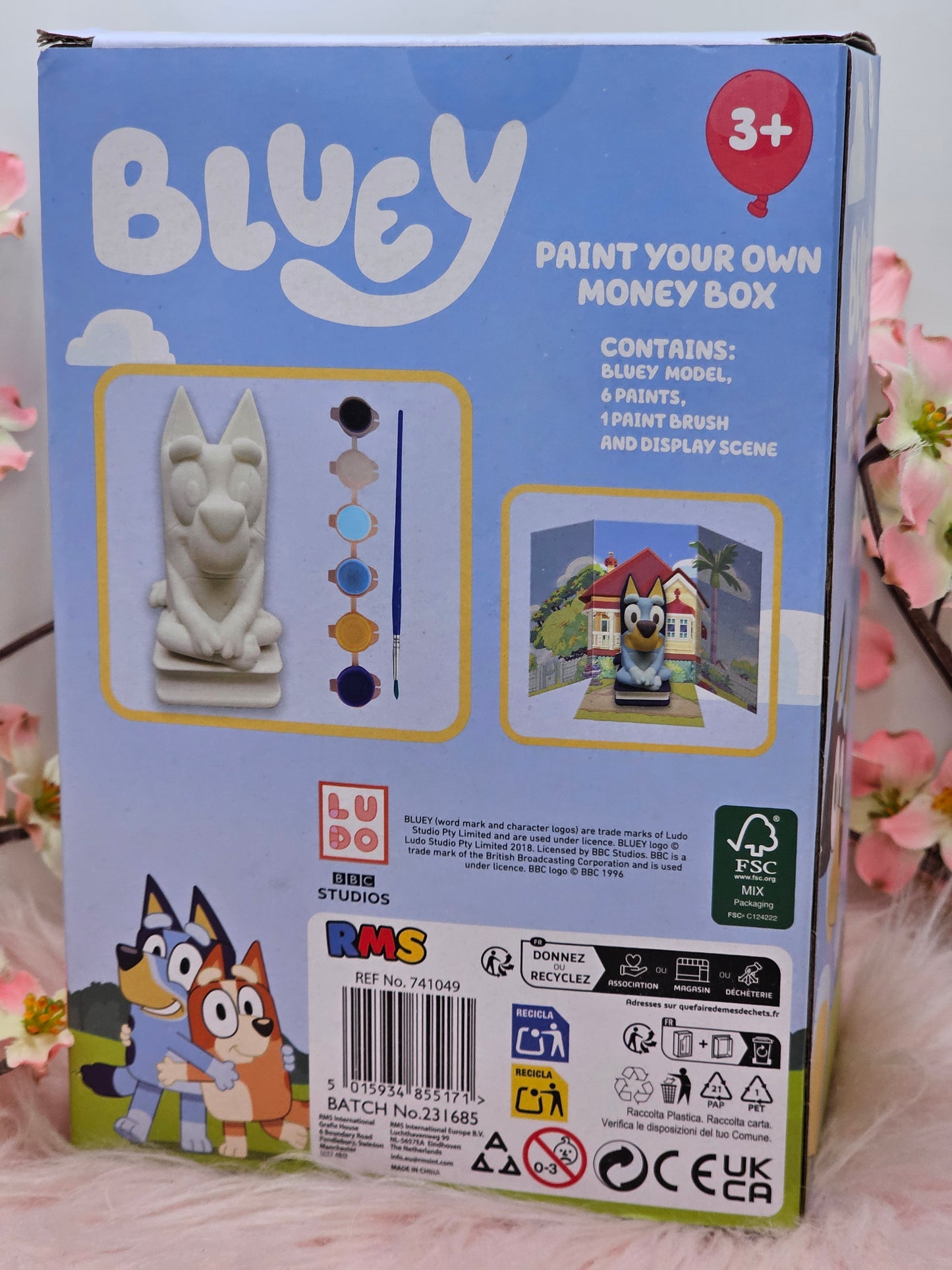 Paint Your Own Bluey Money Box