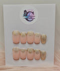 Champagne Glow 24pc Press On Nail Set