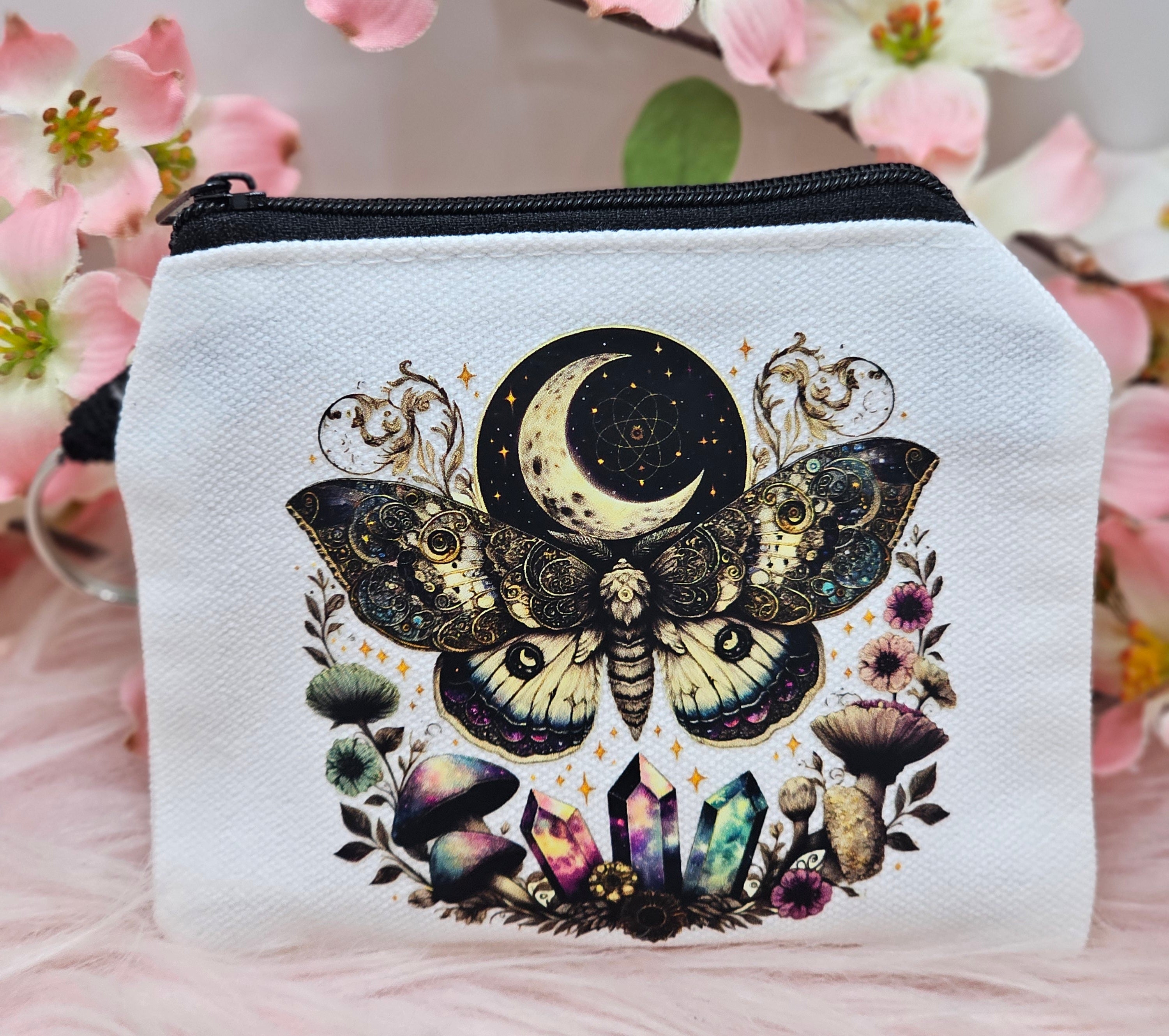Luna Moth Coin Purse