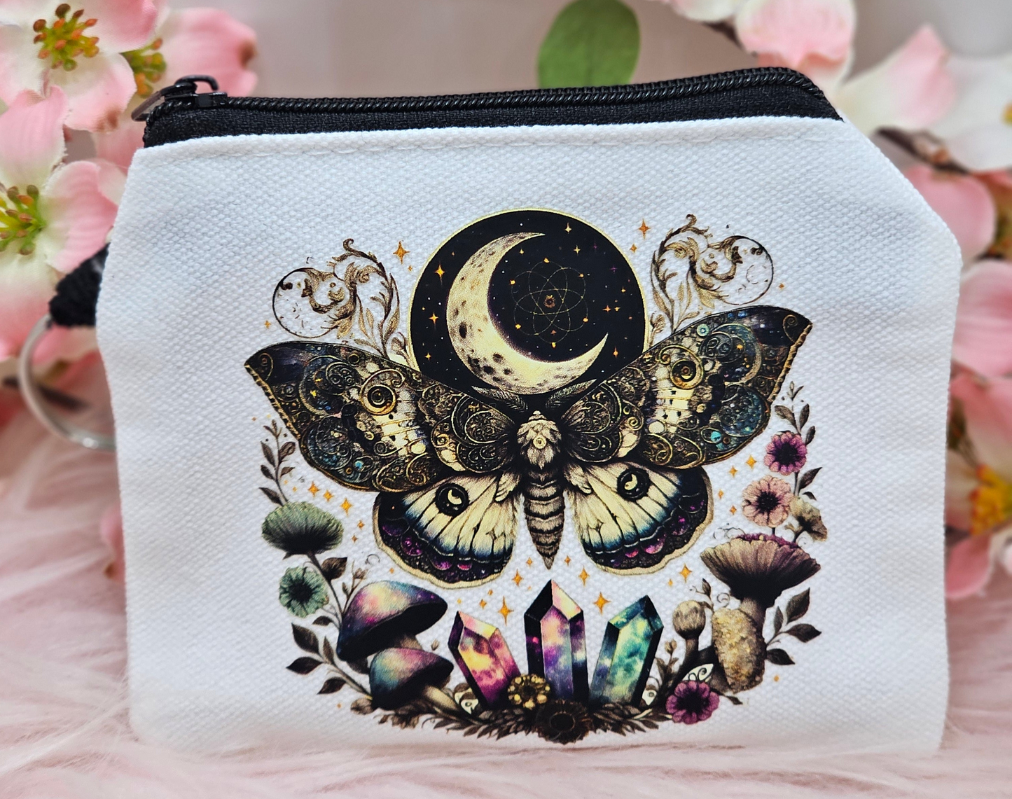 Luna Moth Coin Purse