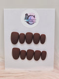 Cocoa Whisper 24pc Press On Nail Set