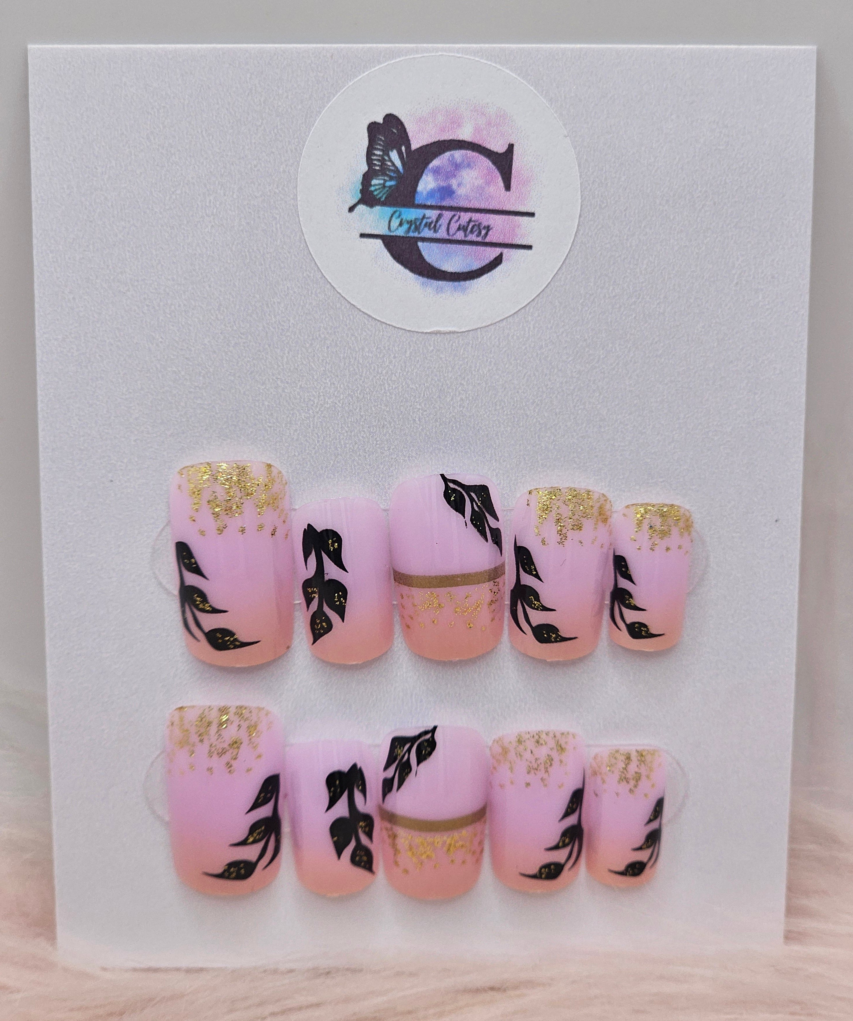 Blush Bloom 24pc Nail Set