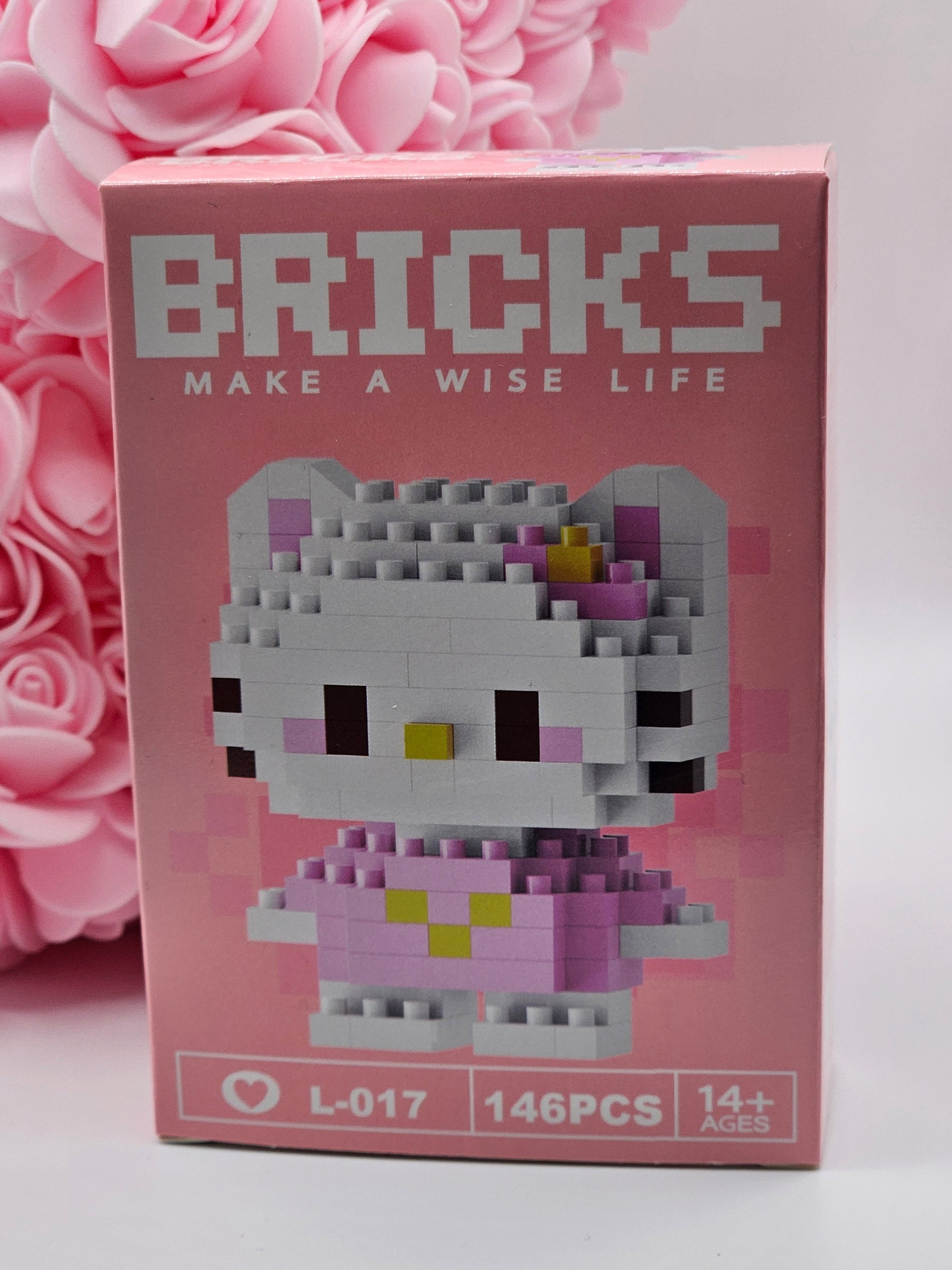 Hello Kitty Mini Building Block Set – 142 Pieces