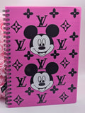 Pink Mouse Spiral Notebook