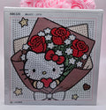 Hello Kitty Rose Bouquet Diamond Painting Kit - 15x15cm