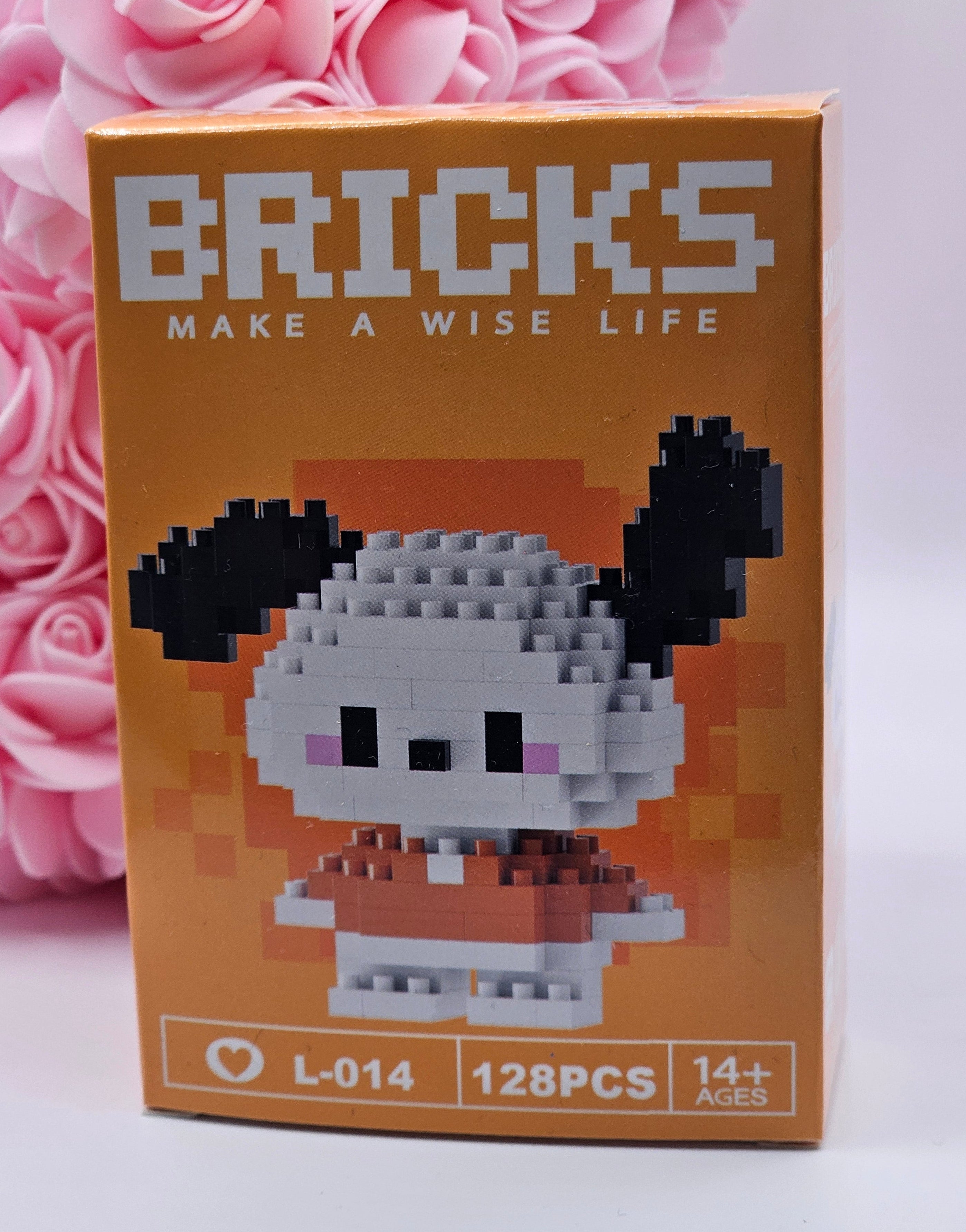 Pochacco Mini Building Block Set – 128 Pieces