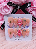 Star Petal 10pc Press-On Nail Set - Medium