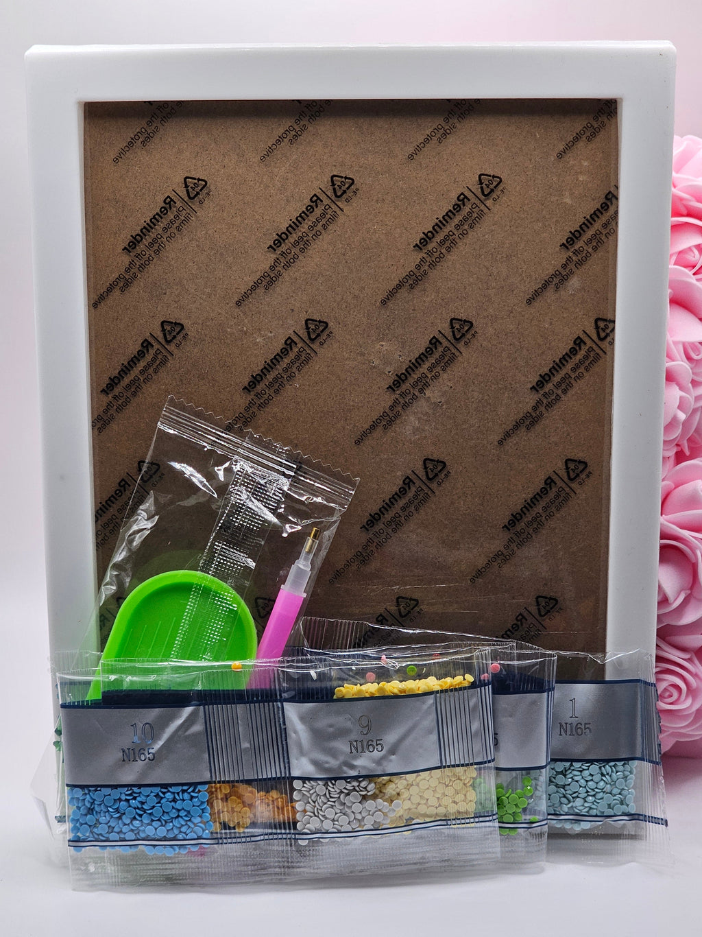 Pompompurin Diamond Painting Kit with Frame – 15 x 20cm