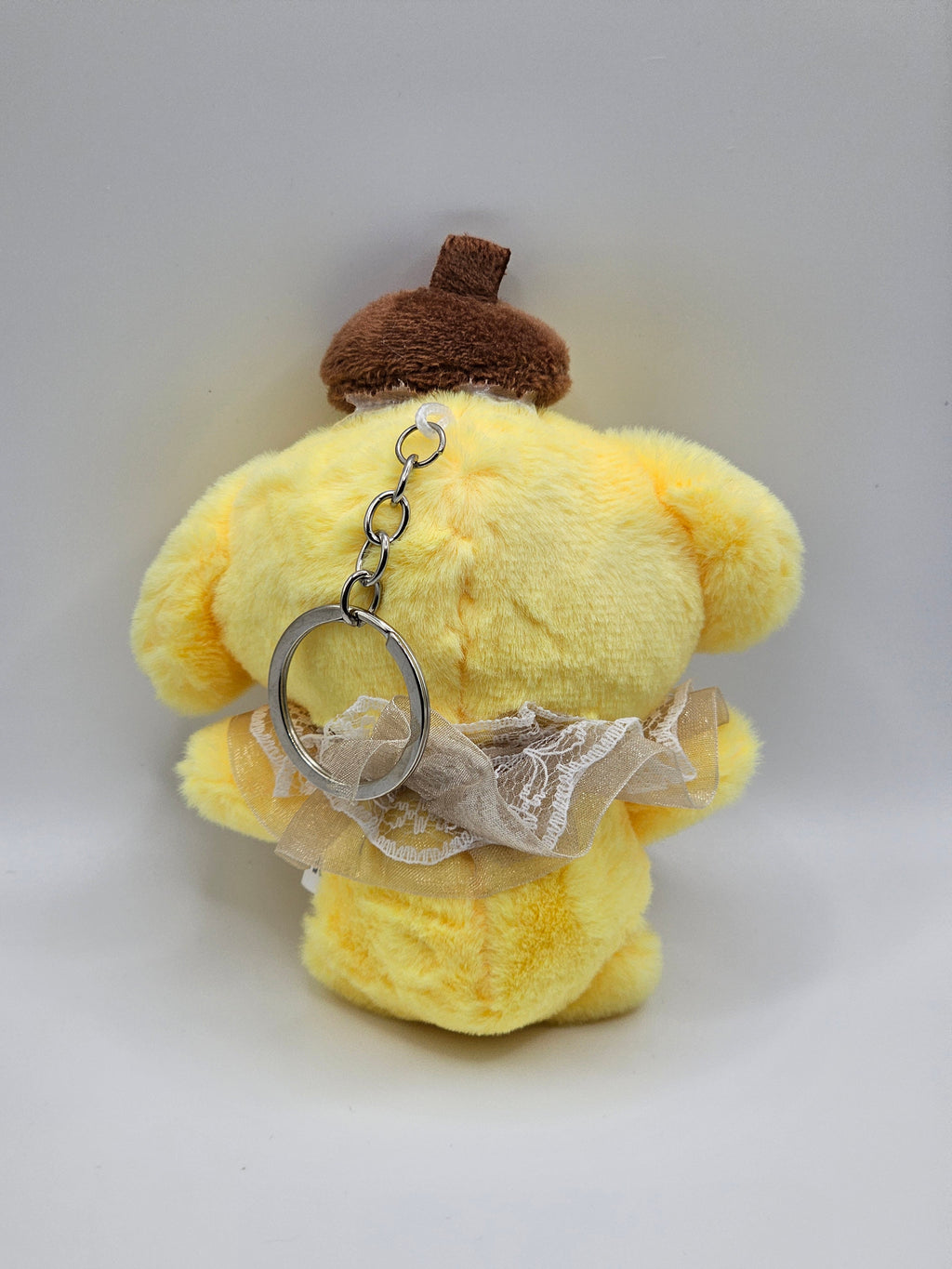 Pompom Plush Keyring