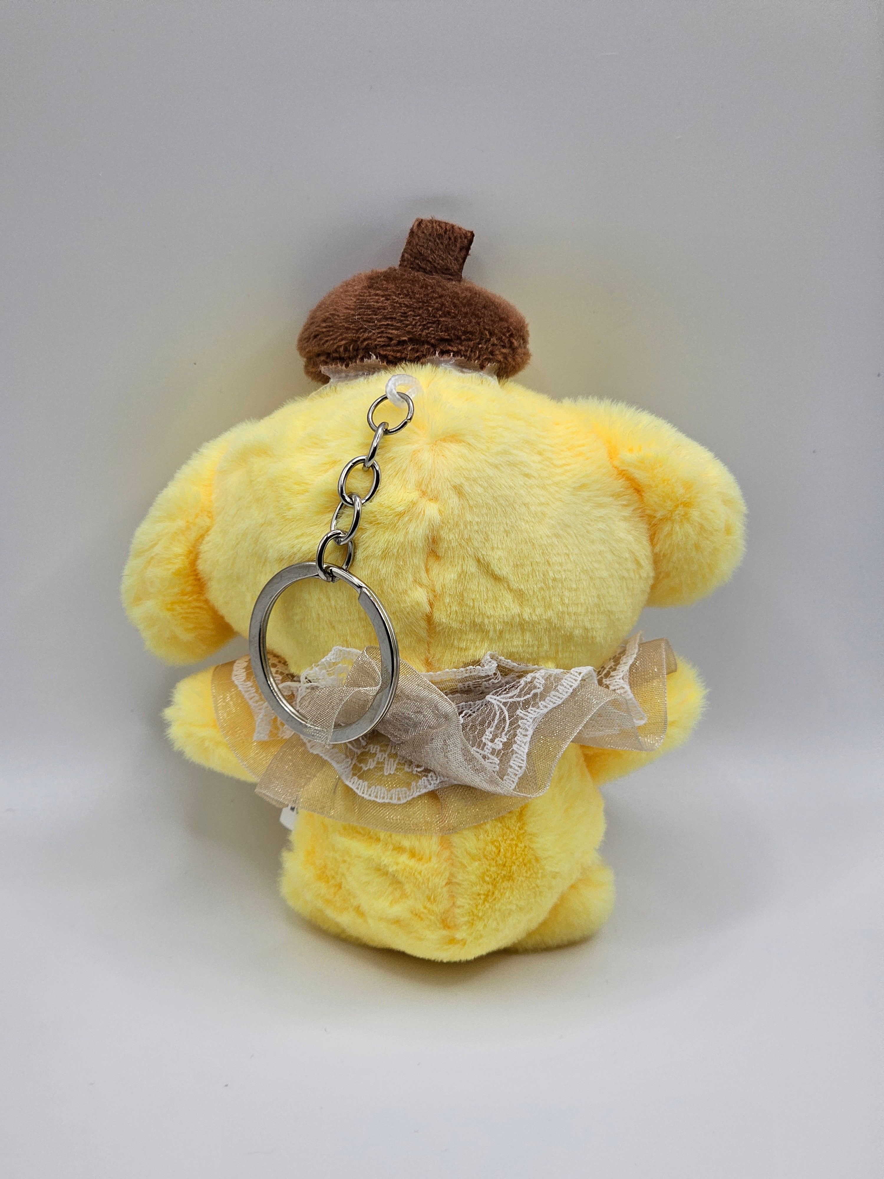 Pompom Plush Keyring