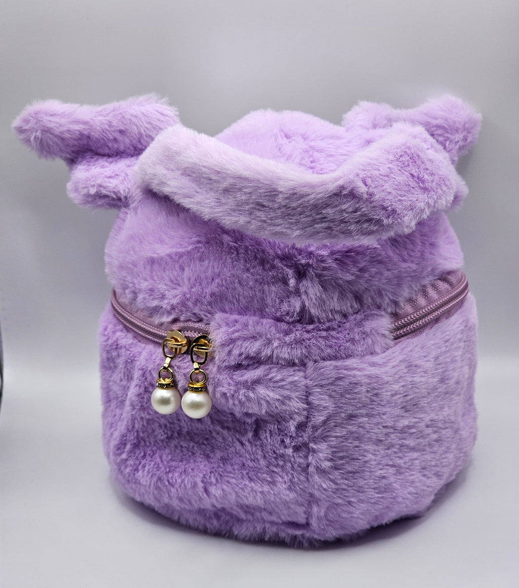 Kuromi Plush Makeup Bag