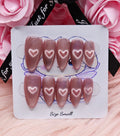 Aura Heart 10 Press-On Nail Set - Small