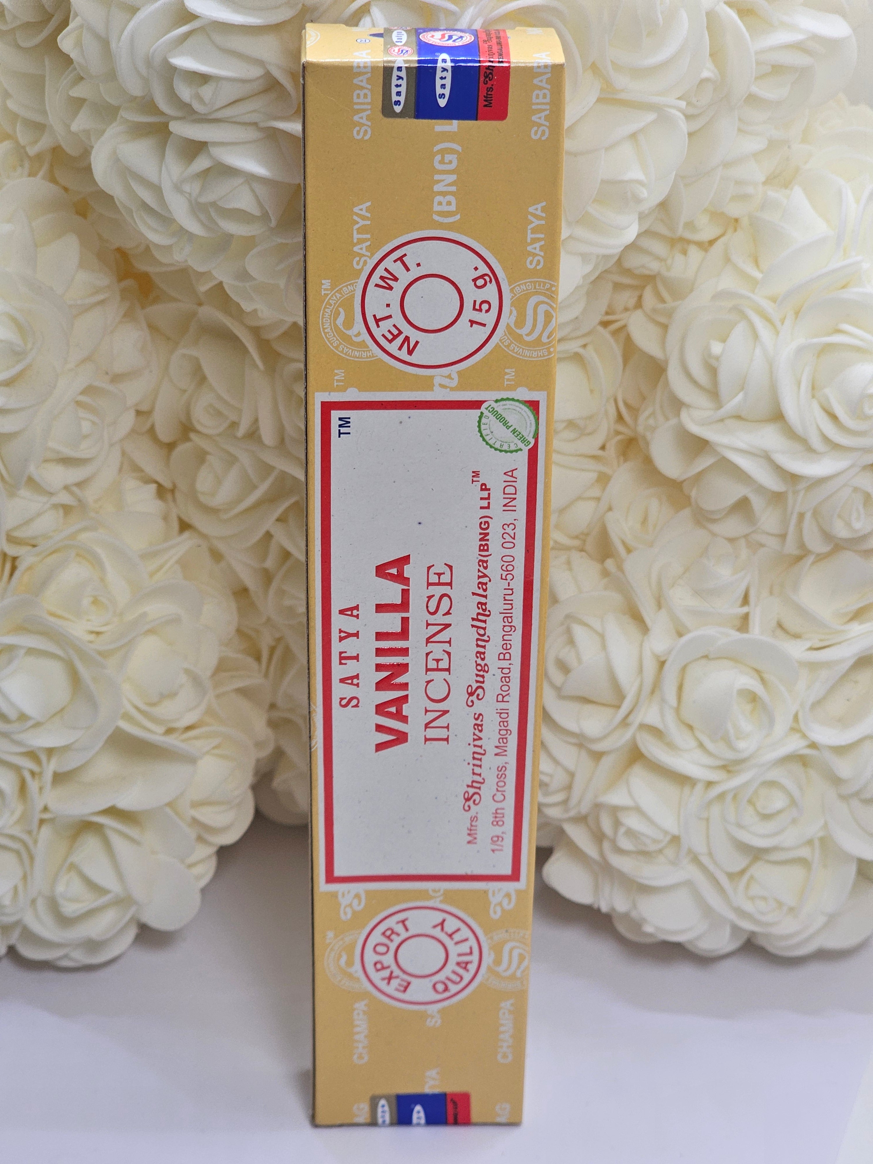 Satya Vanilla Incense Sticks