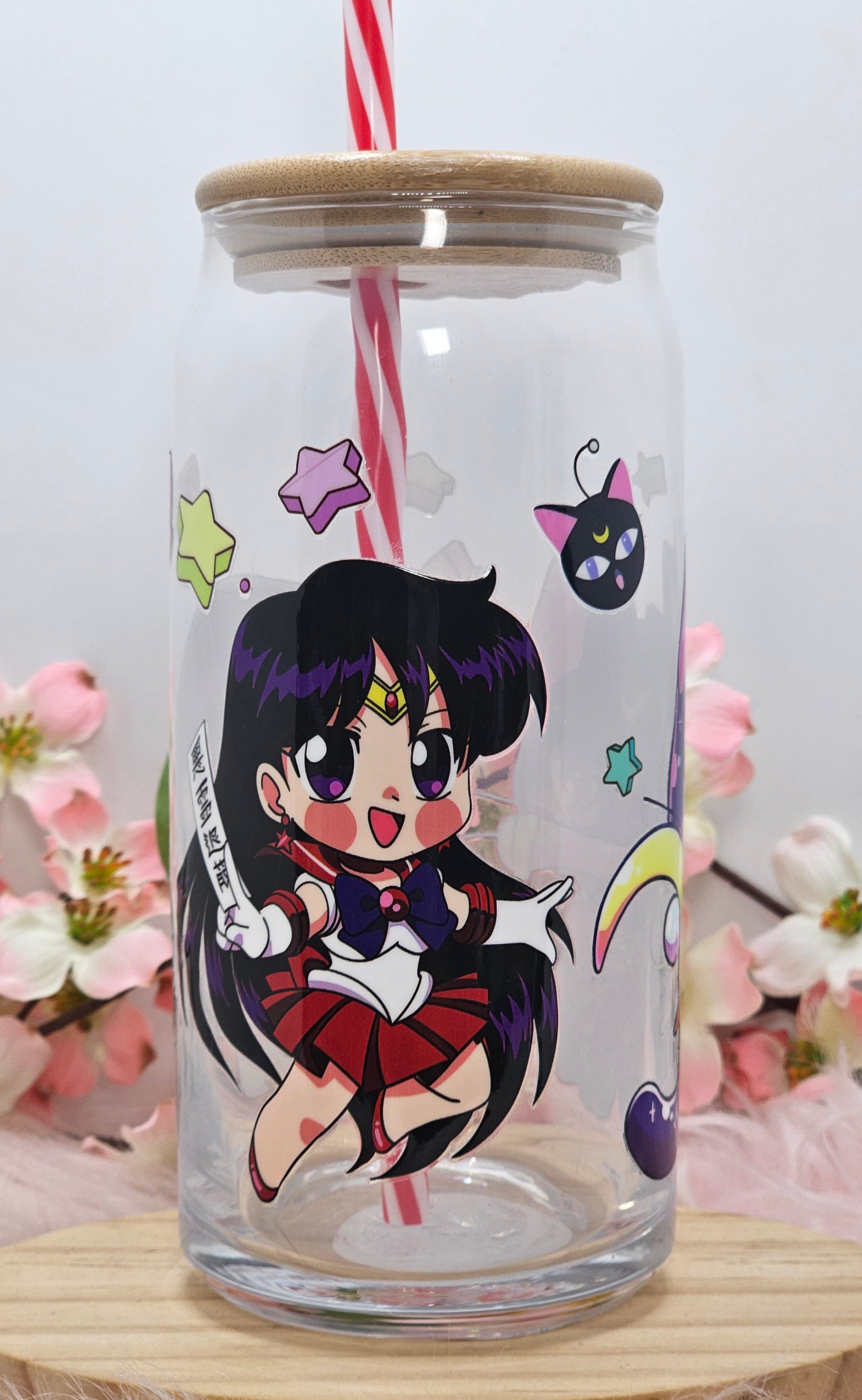 Sailor Moon Can Glass