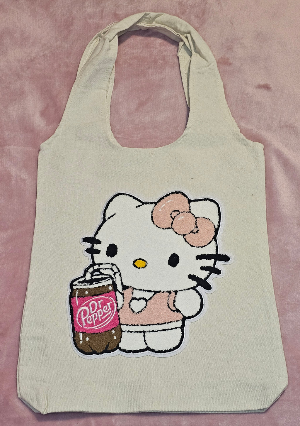 Soda Kitty Canvas Tote