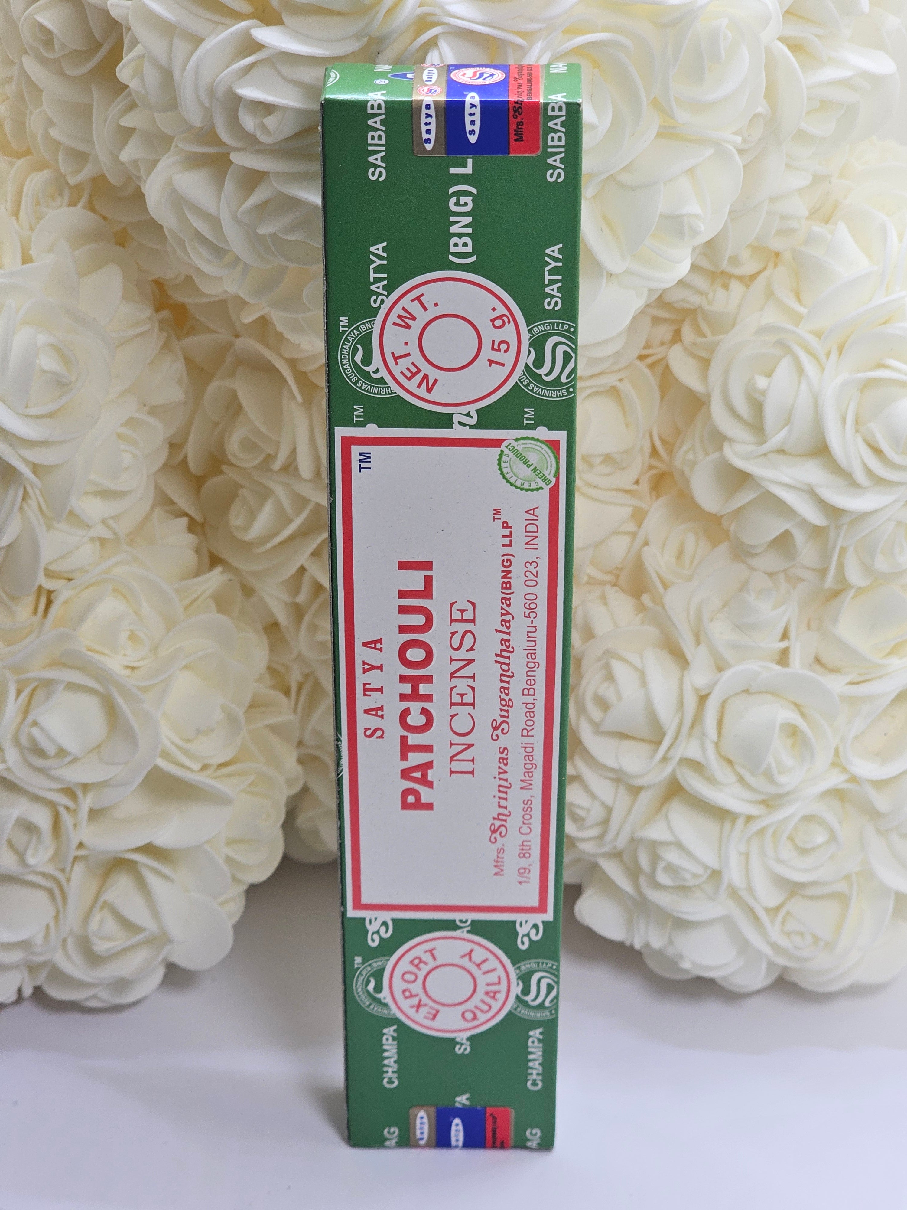 Satya Patchouli Incense Sticks