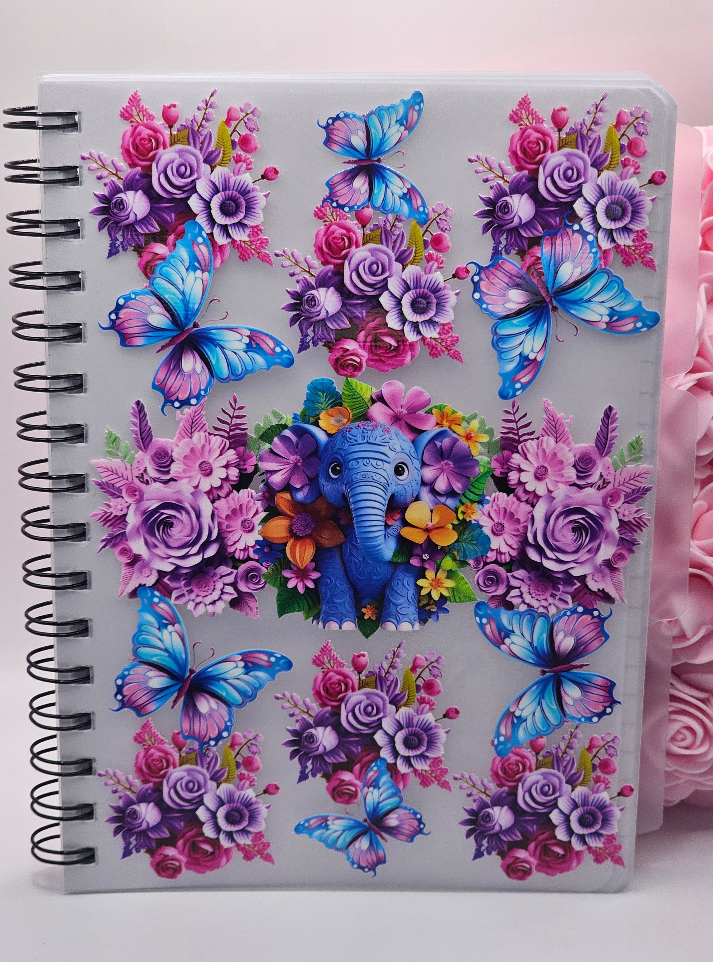 Floral Elephant Project Book