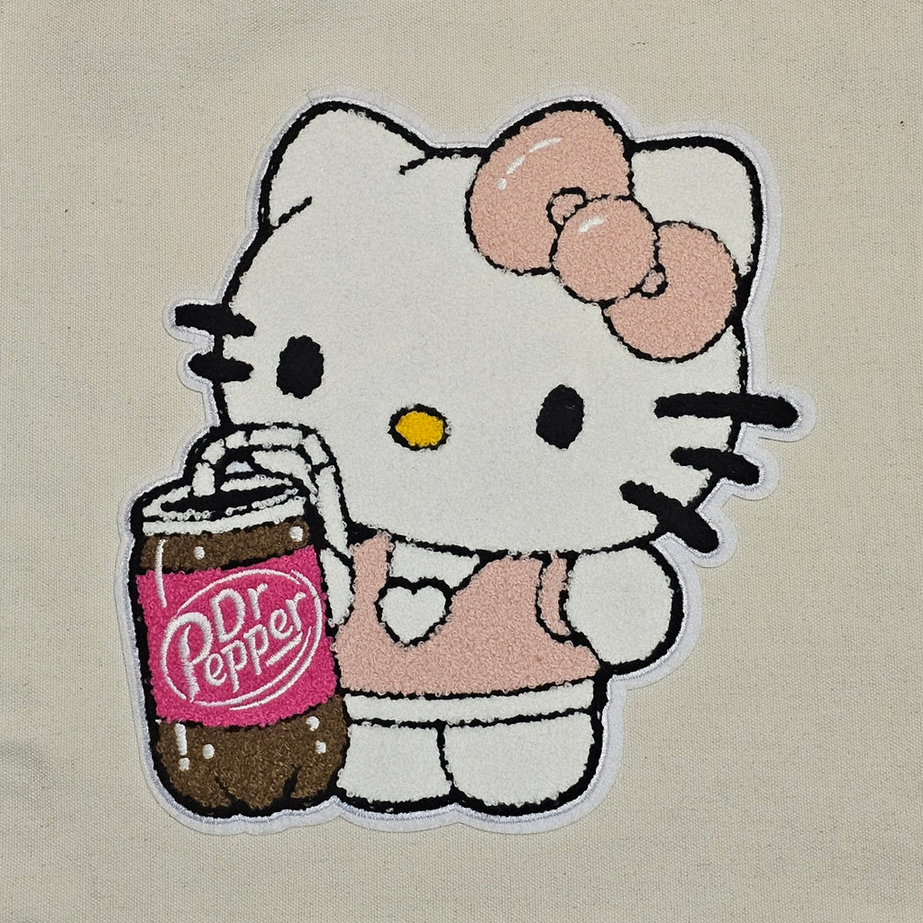 Soda Kitty Canvas Tote