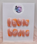 Sunset Swirl 24pc Press On Nail Set