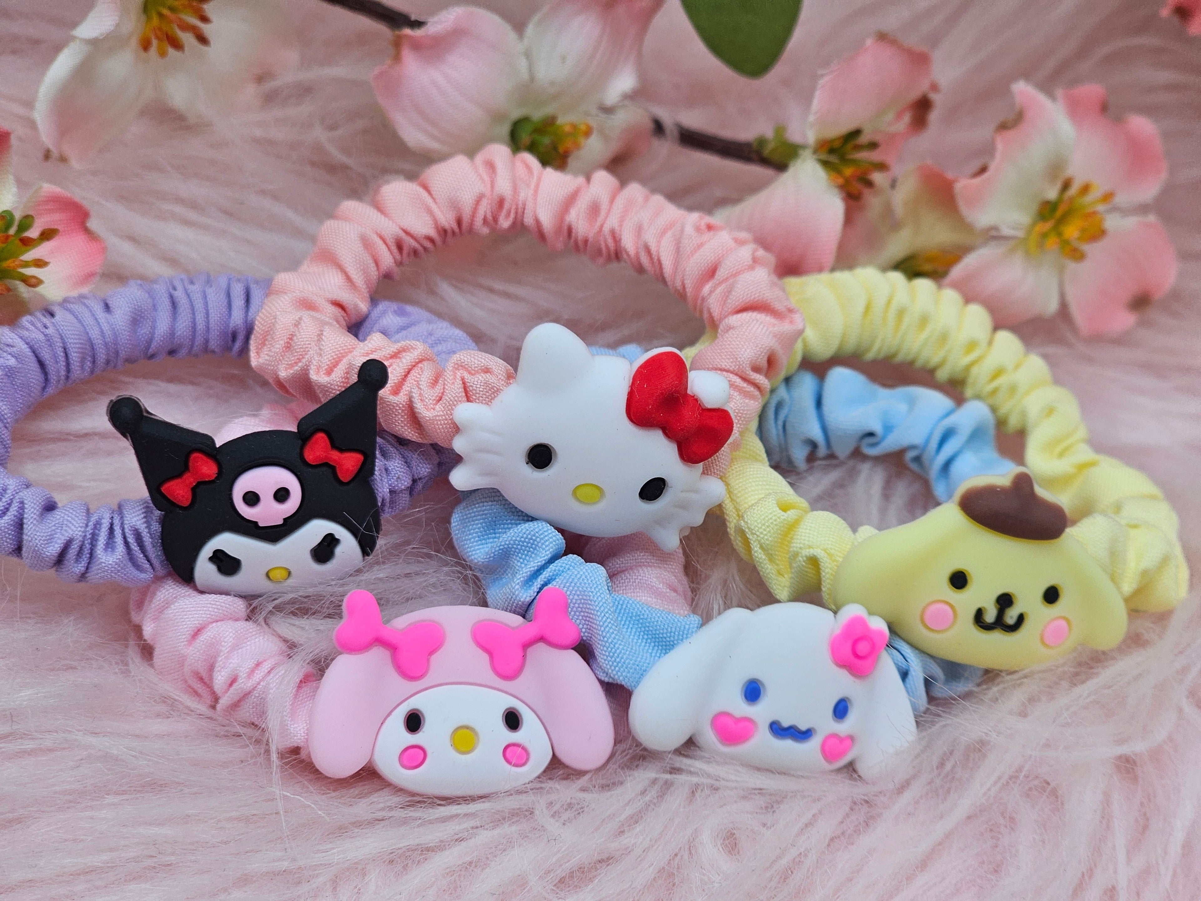 5pc Sanrio Hair Ties