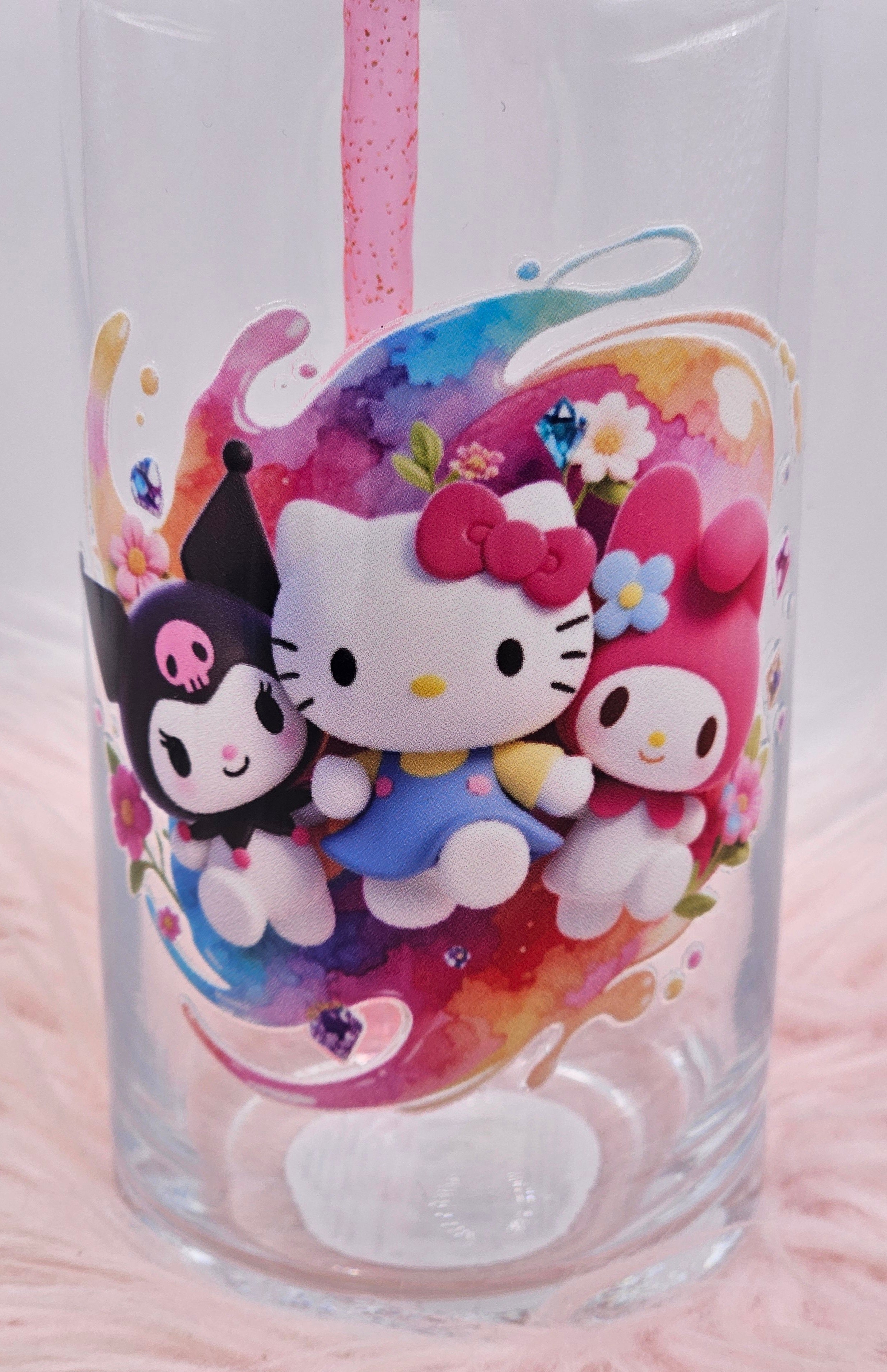 Sanrio Characters Glass
