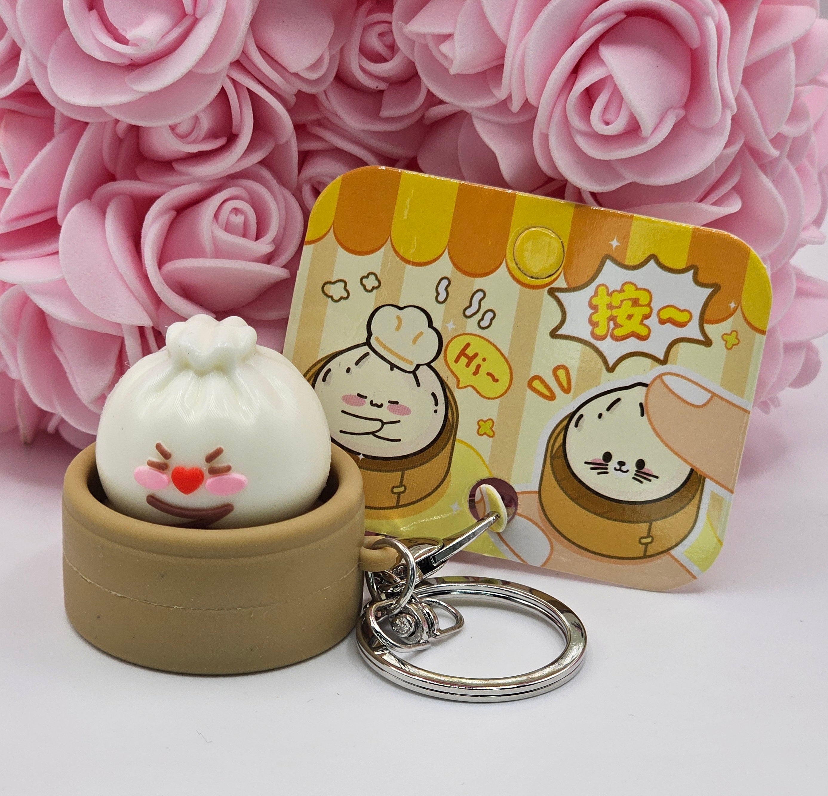Pop-Up Dumpling Keyring