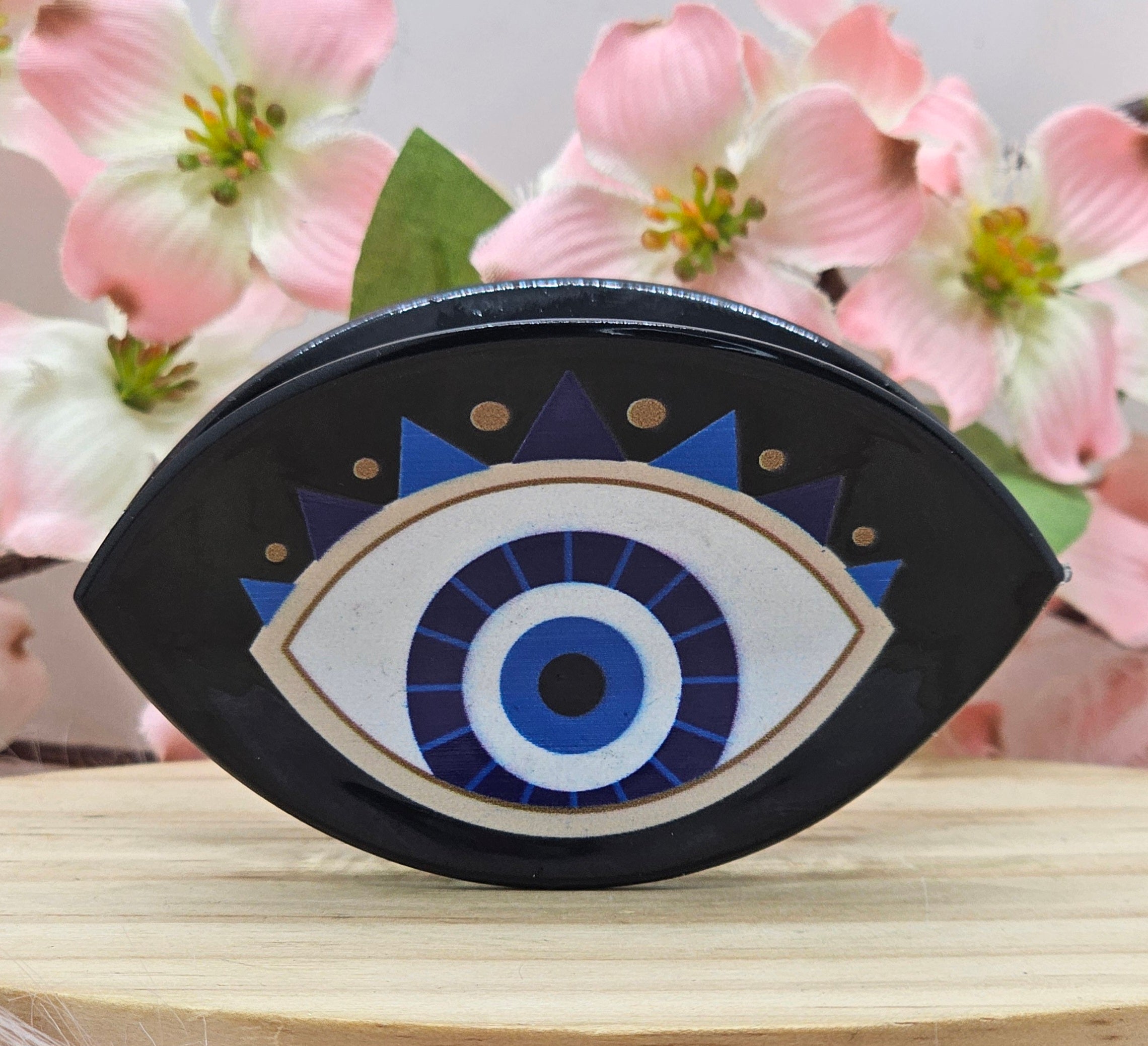 Evil Eye Hair Claw Clip