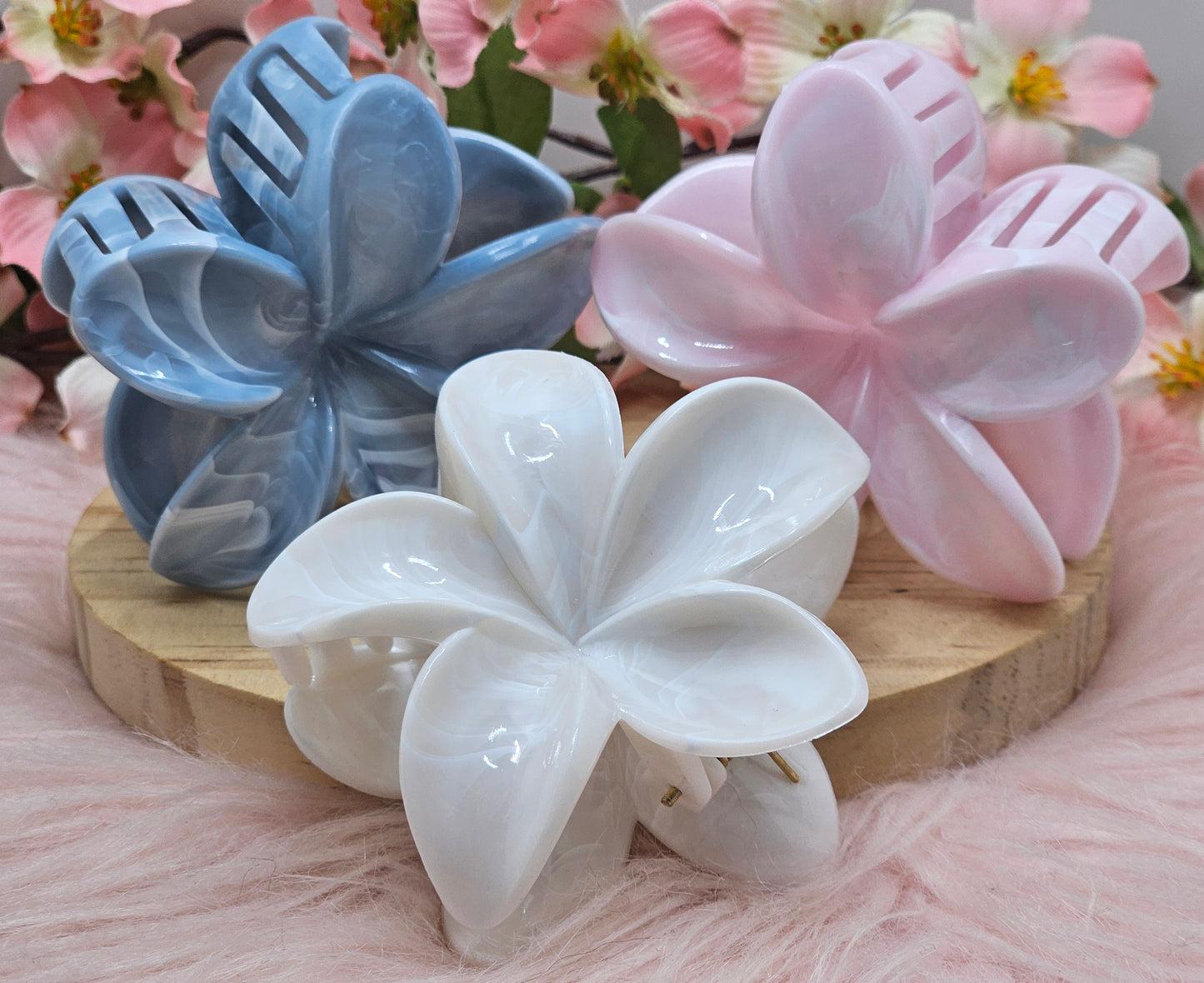 Flower Hair Claw