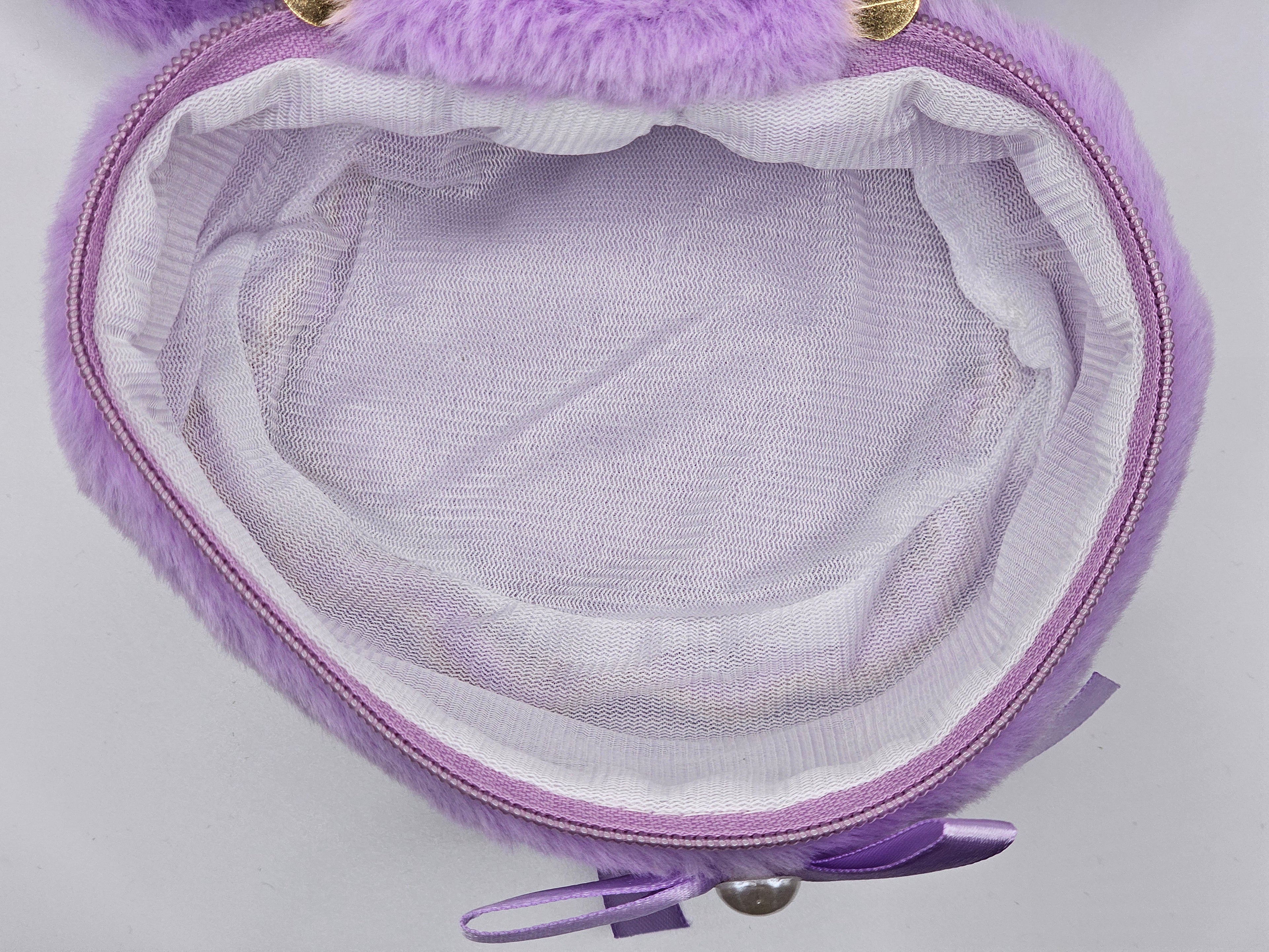 Kuromi Plush Makeup Bag