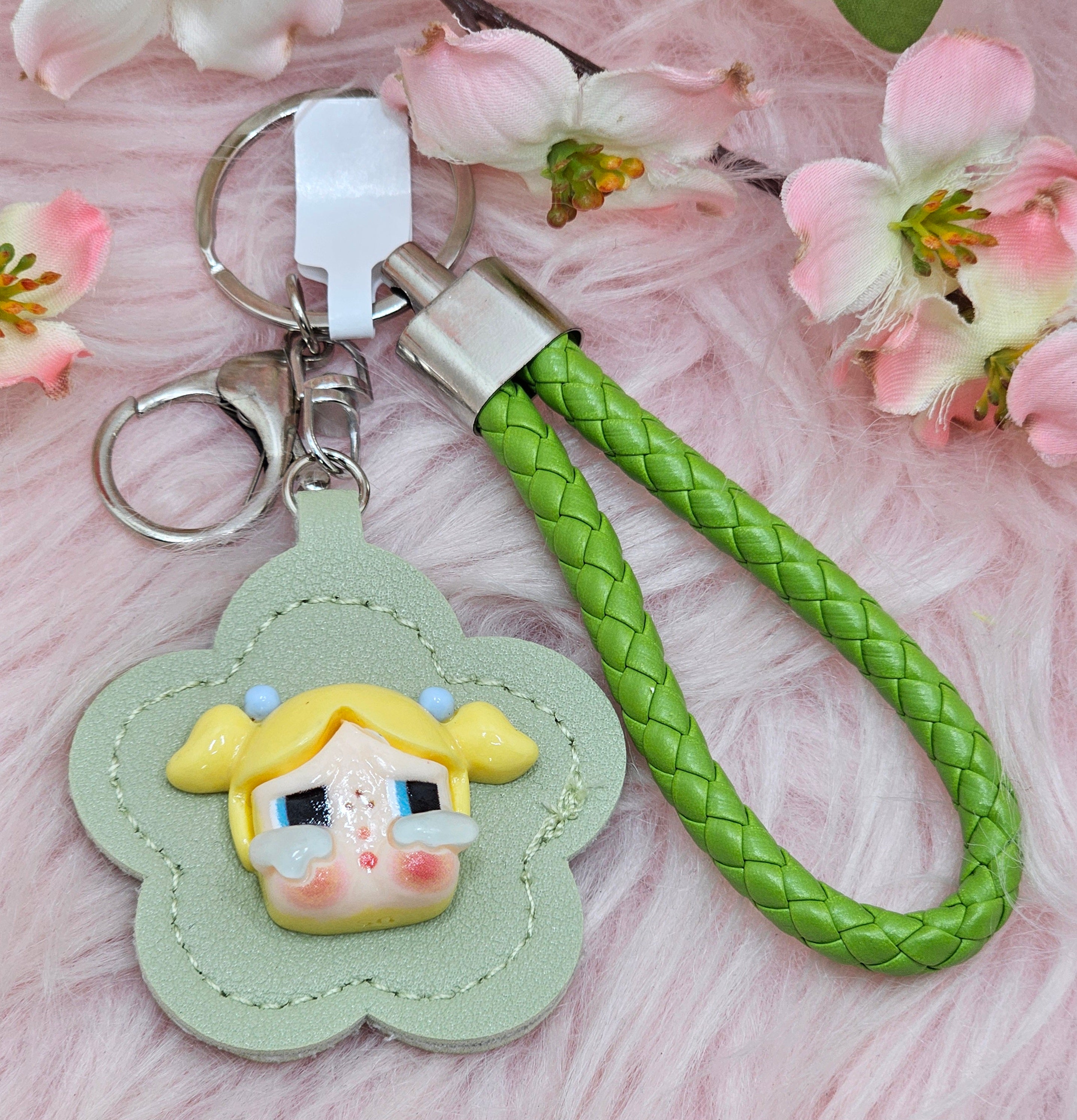 Cry Baby Mirror Keychain