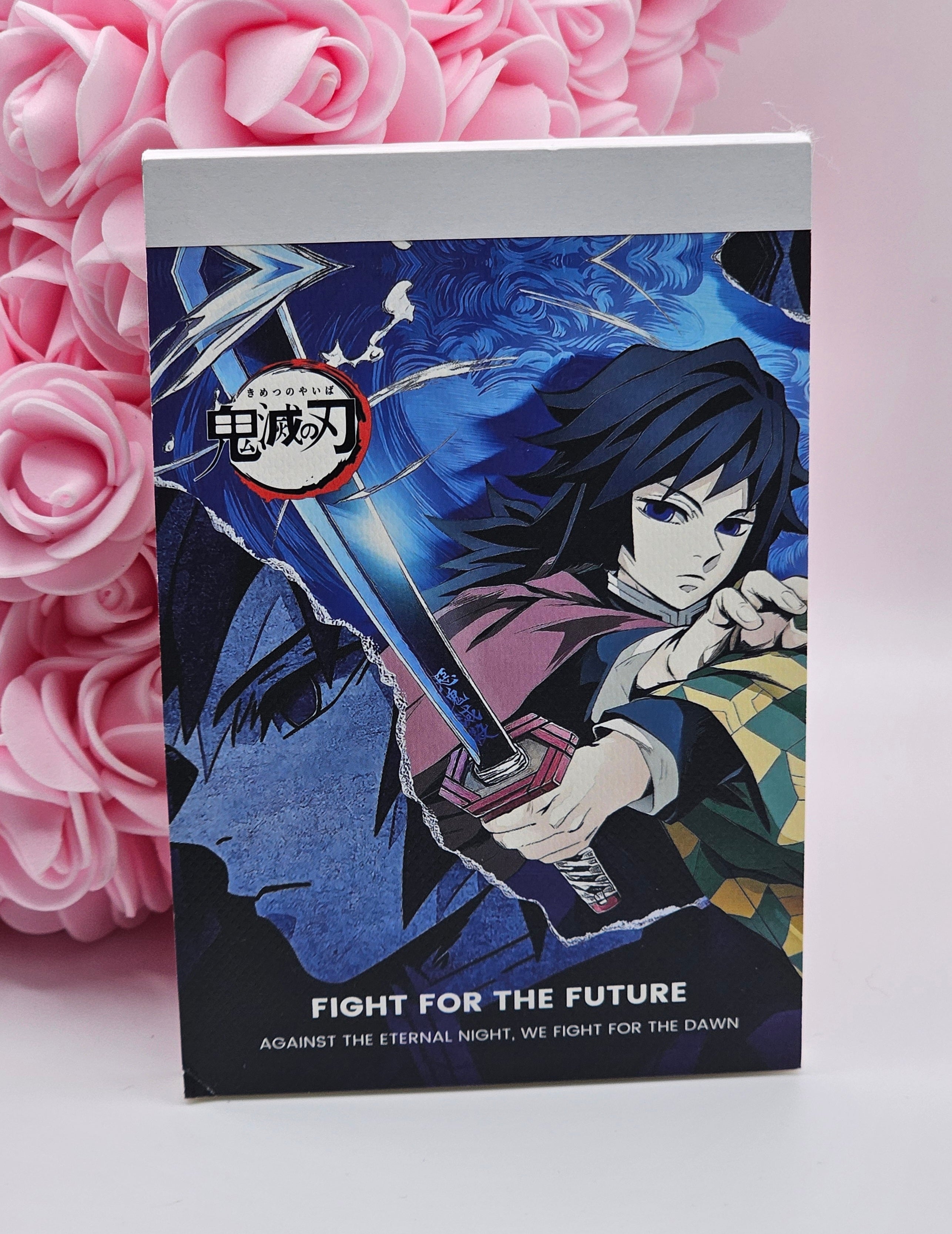 Demon Slayer A6 Memo Pad - Giyu Tomioka