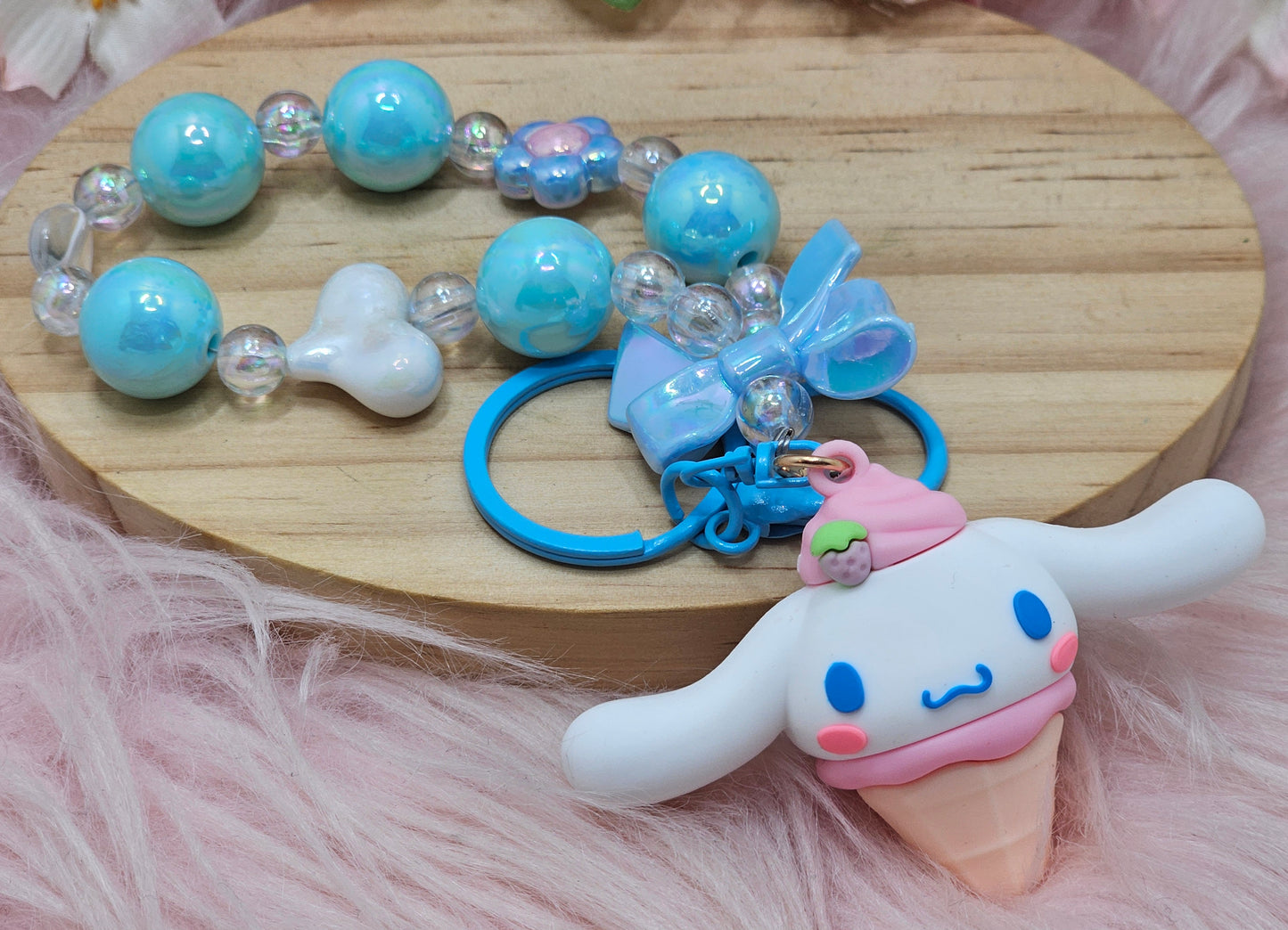 Cinnamoroll Keyring