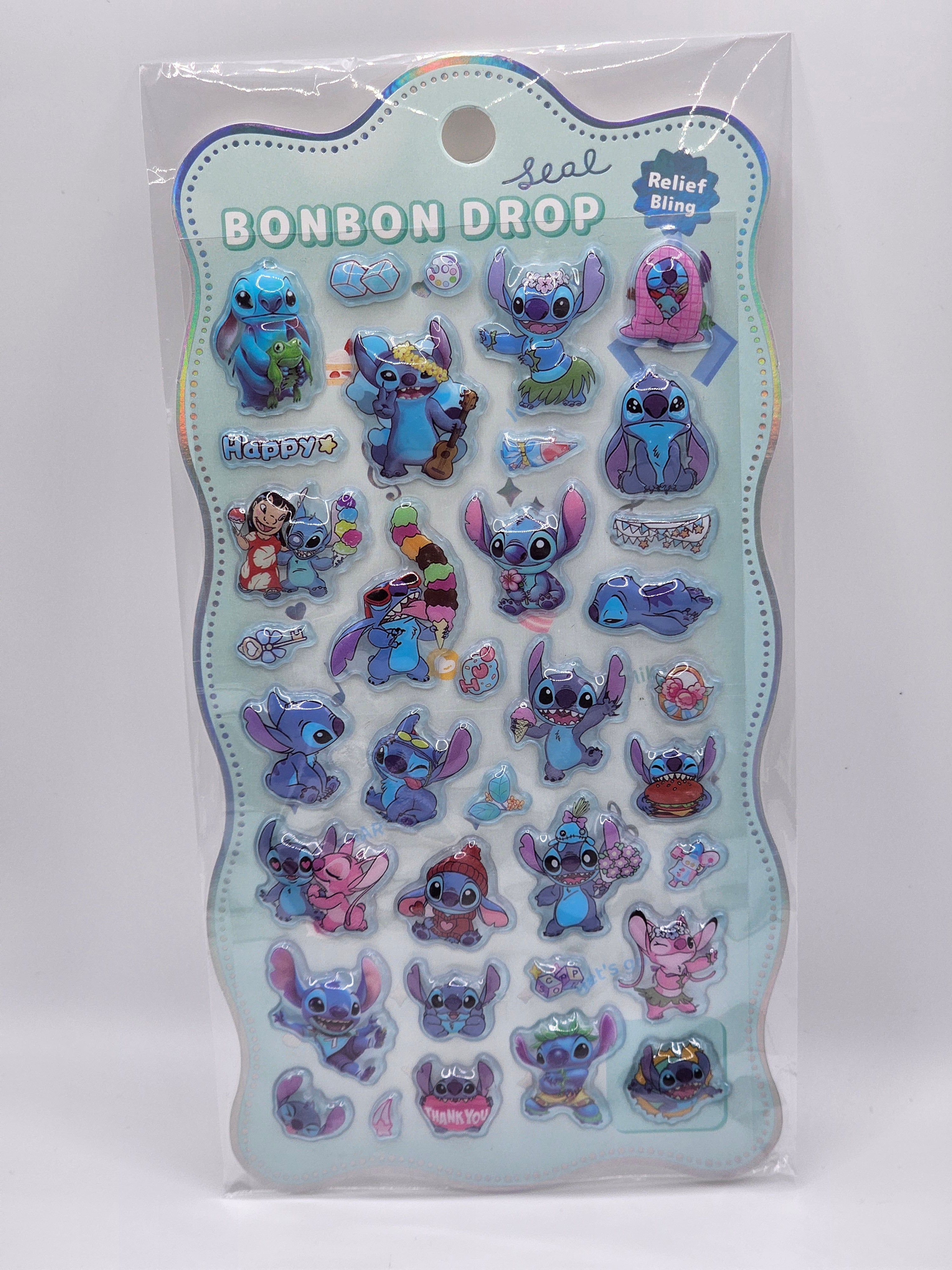 Stitch 3D Puffy Sticker Sheet