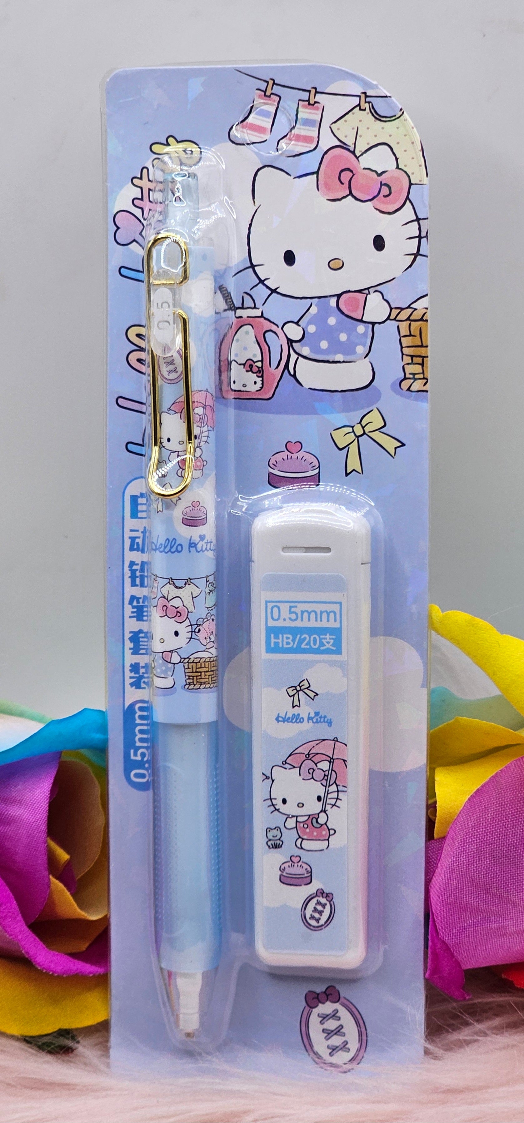 Hello Kitty Mechanical Pencil Set