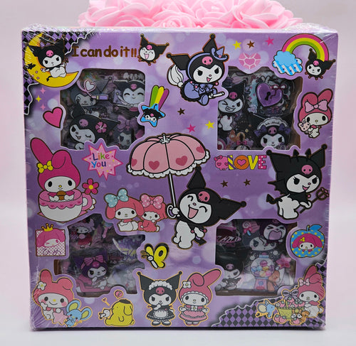 100pc Kawaii Character Sticker Set