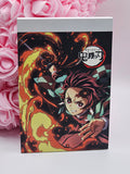 Demon Slayer A6 Memo Pad - Tanjiro Kamado
