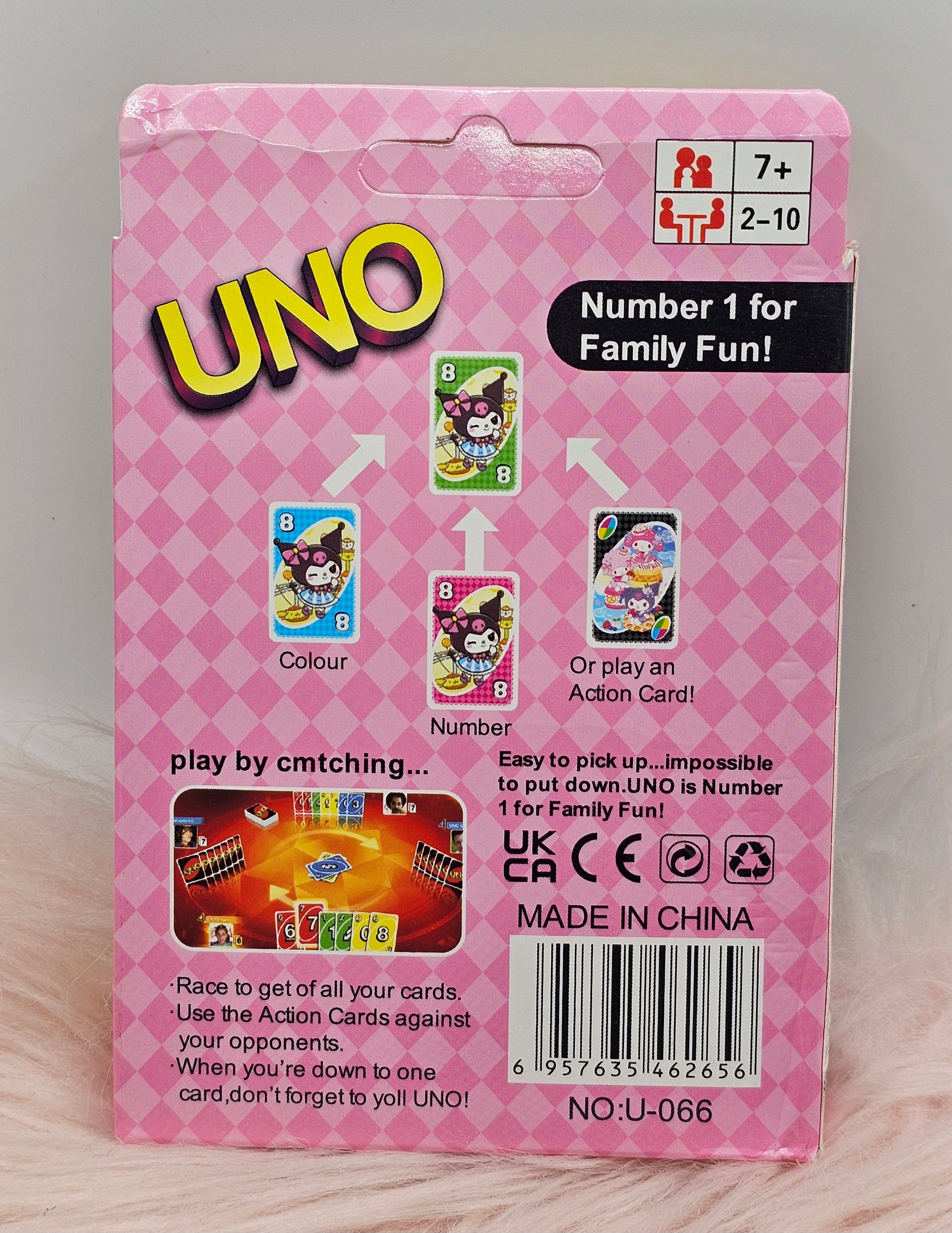 Sanrio Uno Card Game