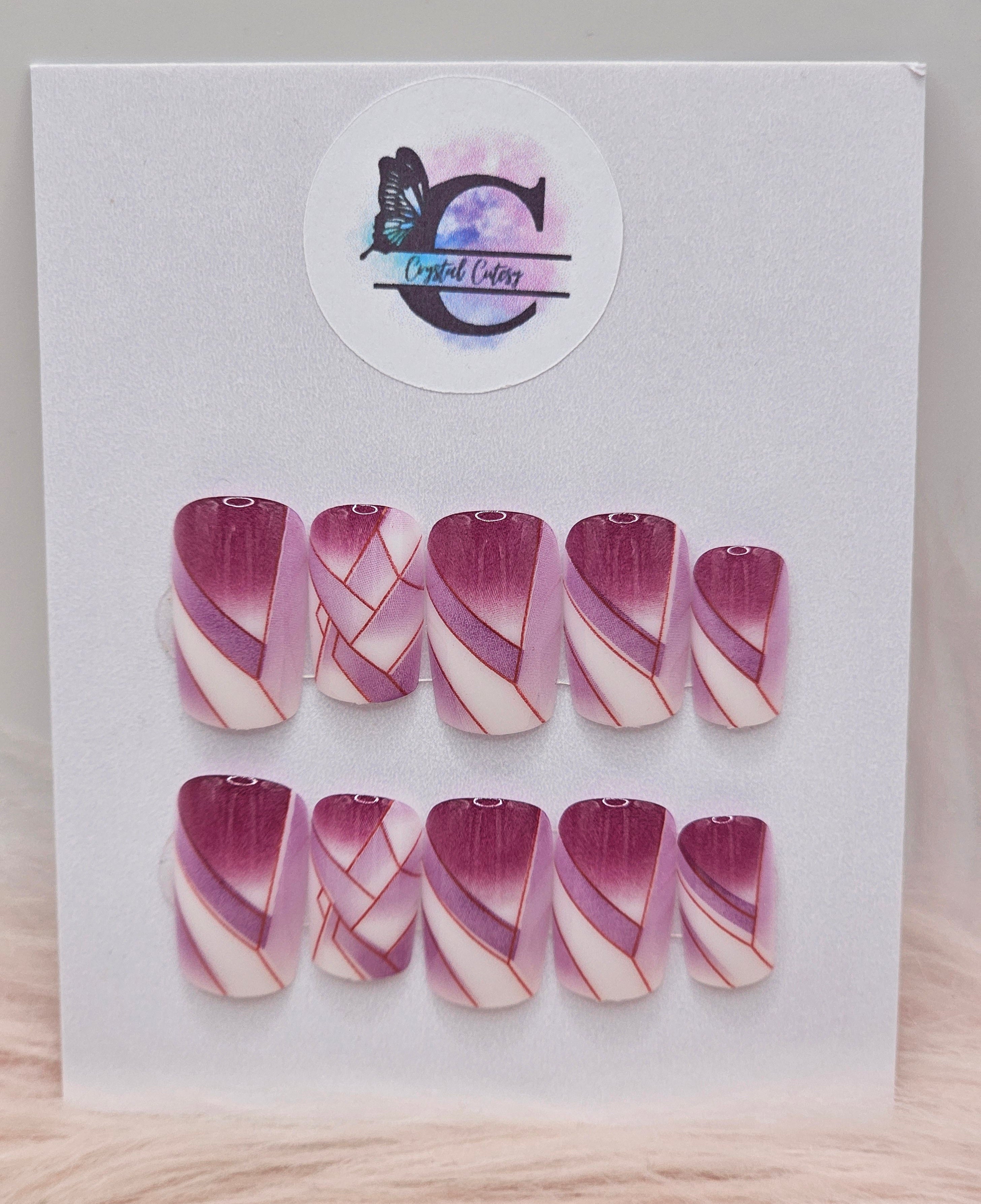 Blush Illusion 24pc Nail Set