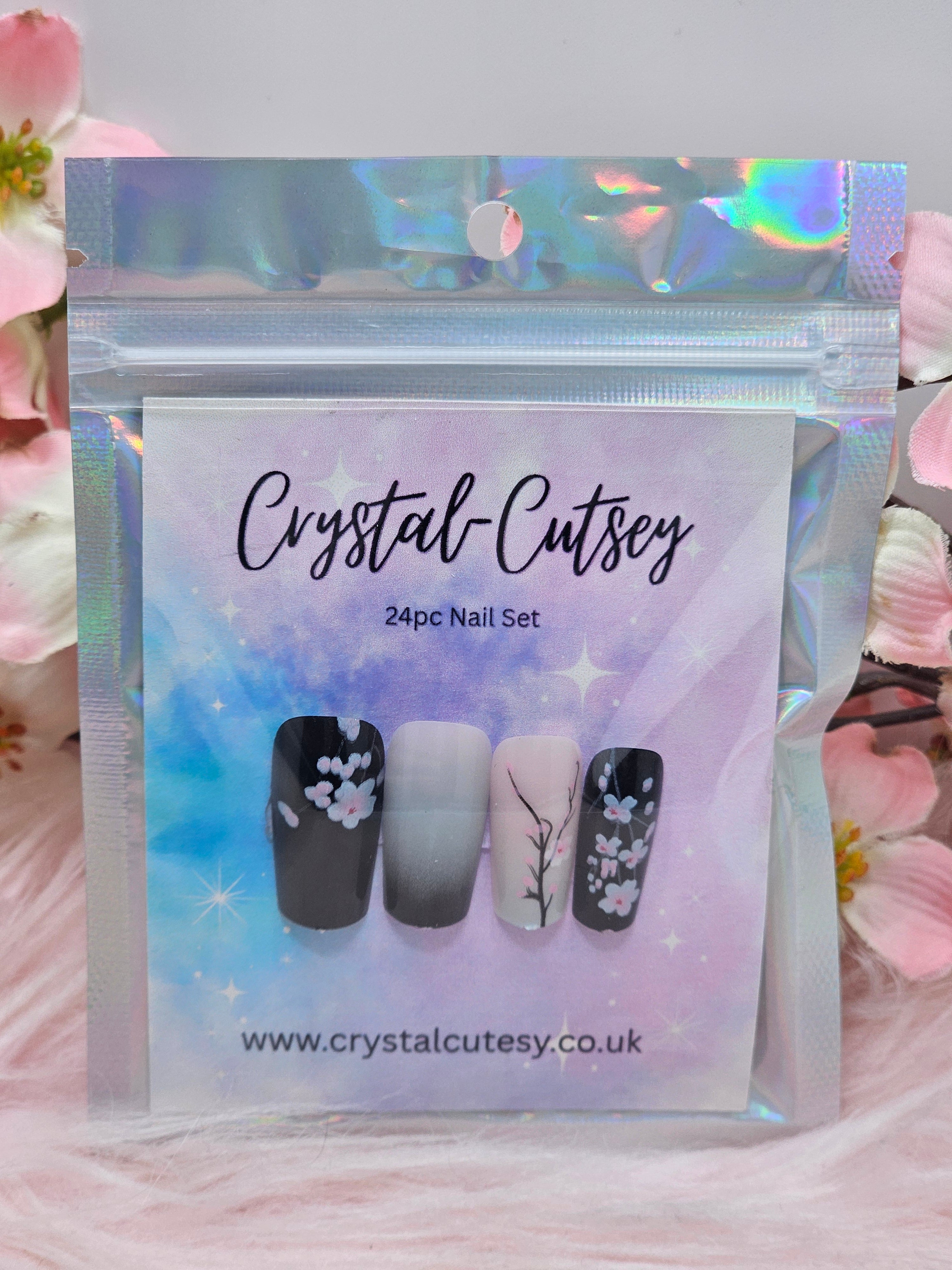 Cherry Blossom Press On Nails