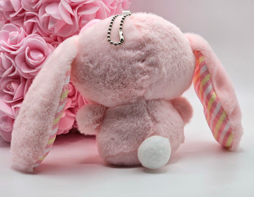 Bunny HK Plush Keyring