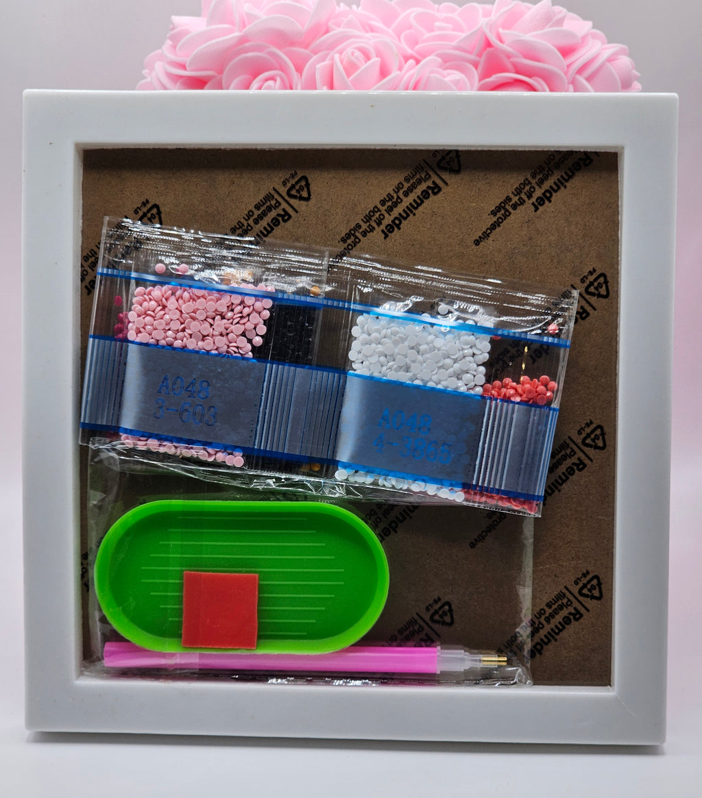 Kuromi Cupcake Diamond Painting Kit (15×15cm)