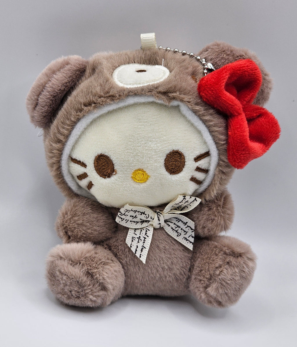 Bear Costume Hello Kitty Plush Keychain