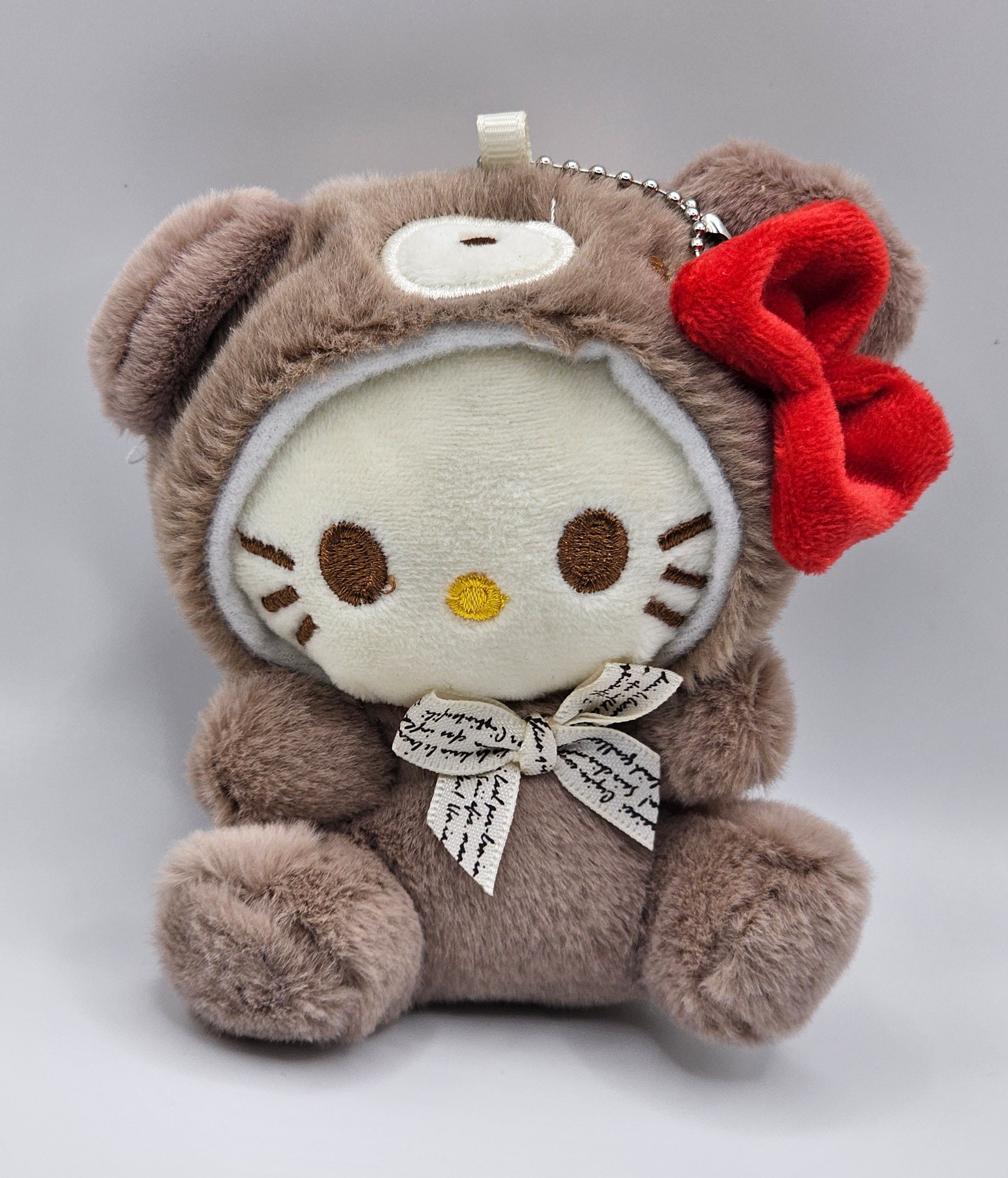 Bear Costume Hello Kitty Plush Keychain