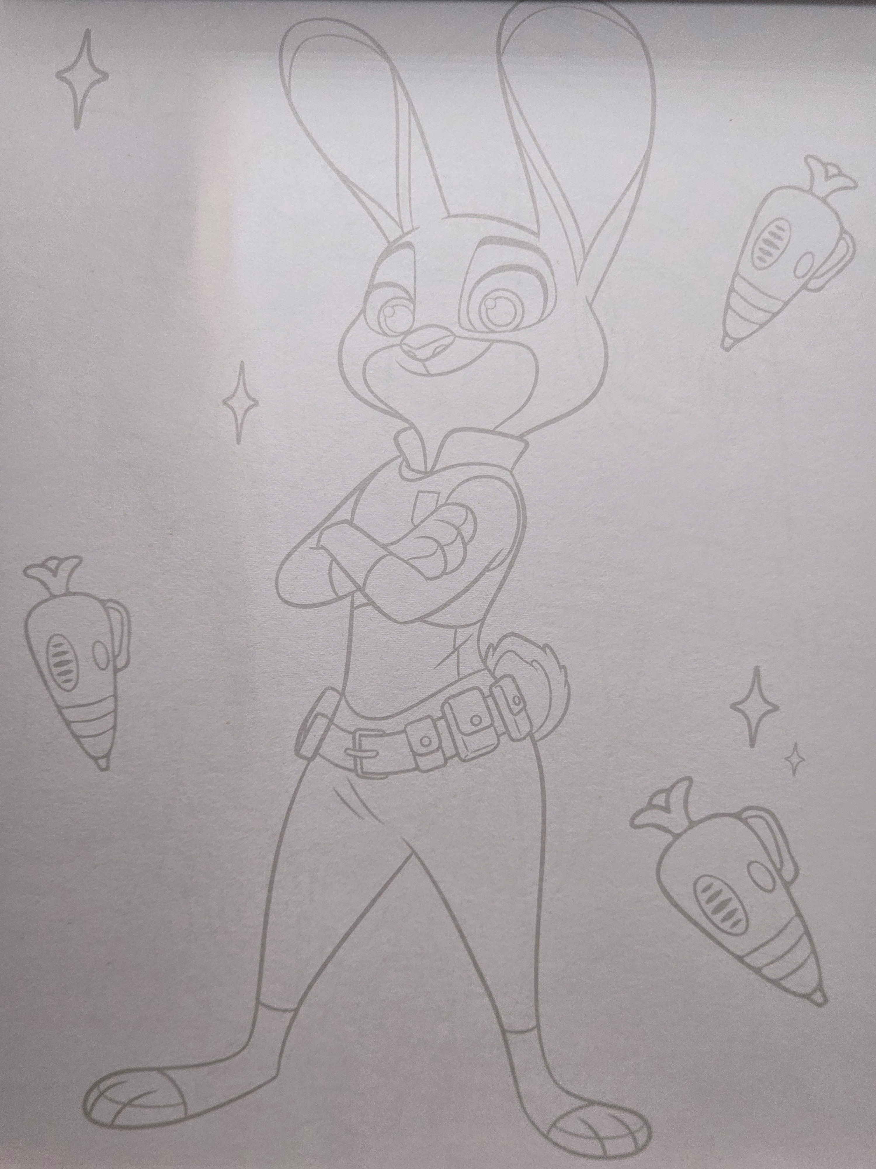 Zootopia Colouring Book