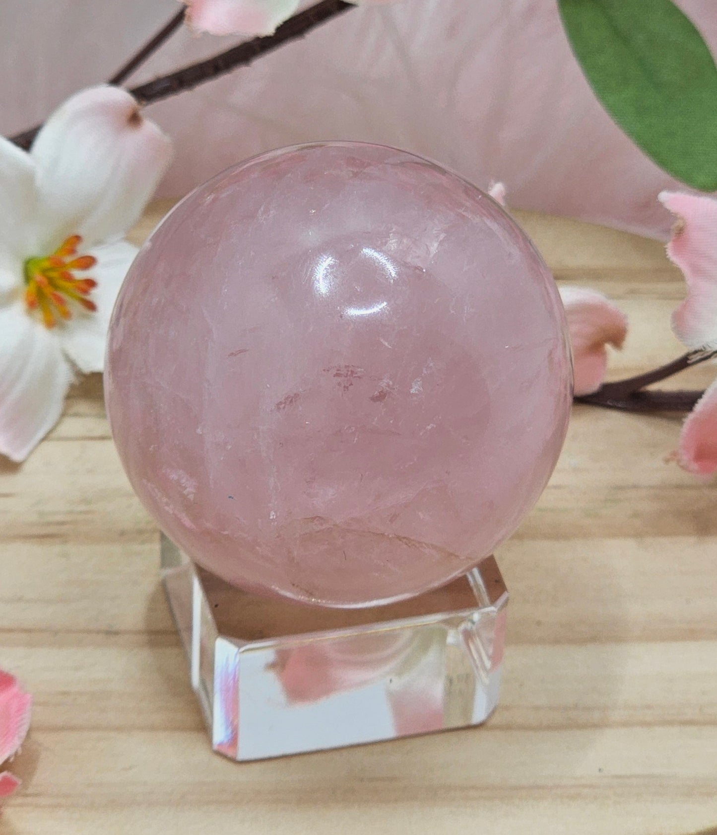 Rose Quartz Sphere